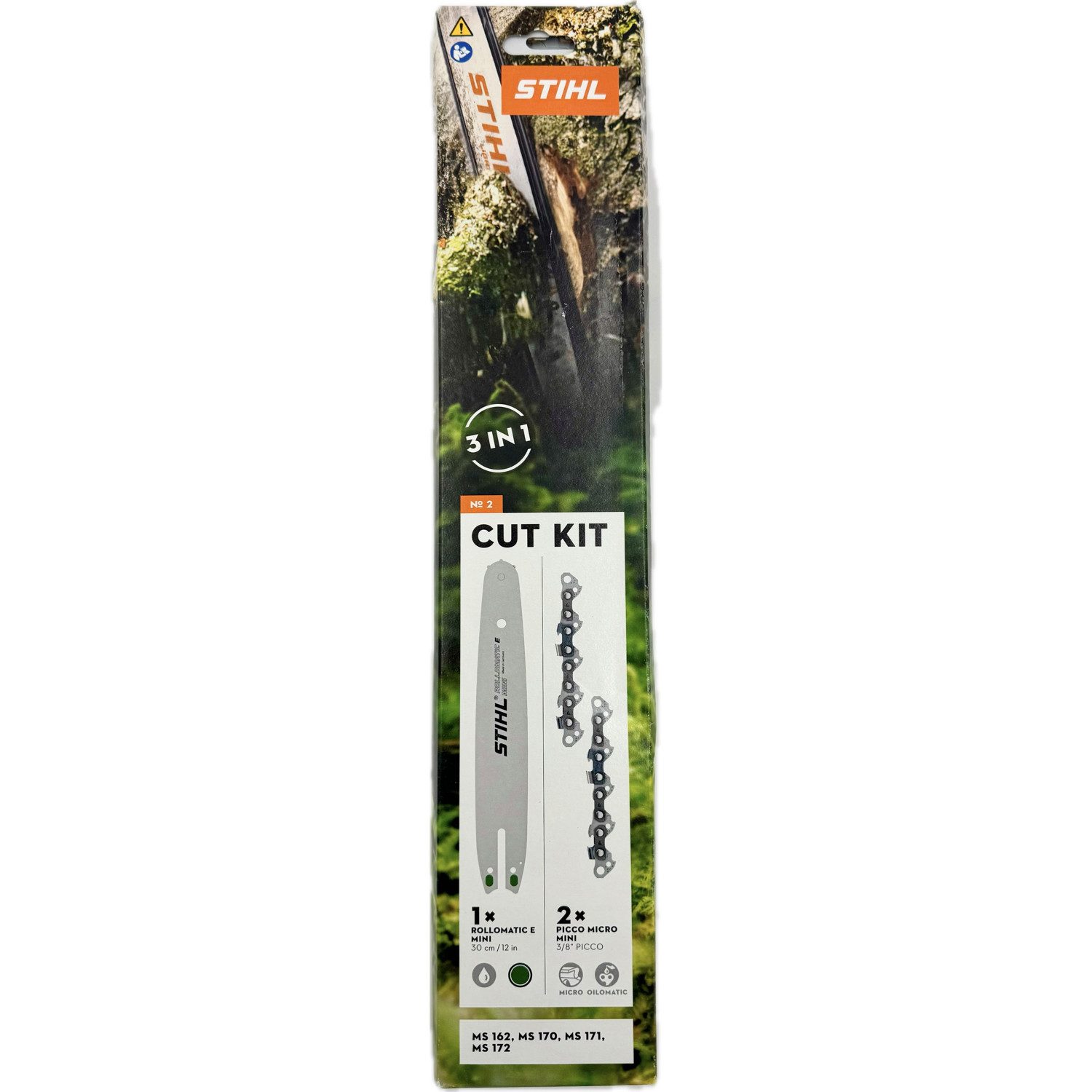 STIHL Führungsschiene CUT KIT 2 MS162,MS170,MS171,MS172 30050009900, 1,10 mm, (CUT KIT 2 MS162,MS170,MS171,MS172 30050009900, 1-St., CUT KIT 2 MS162,MS170,MS171,MS172 30050009900)