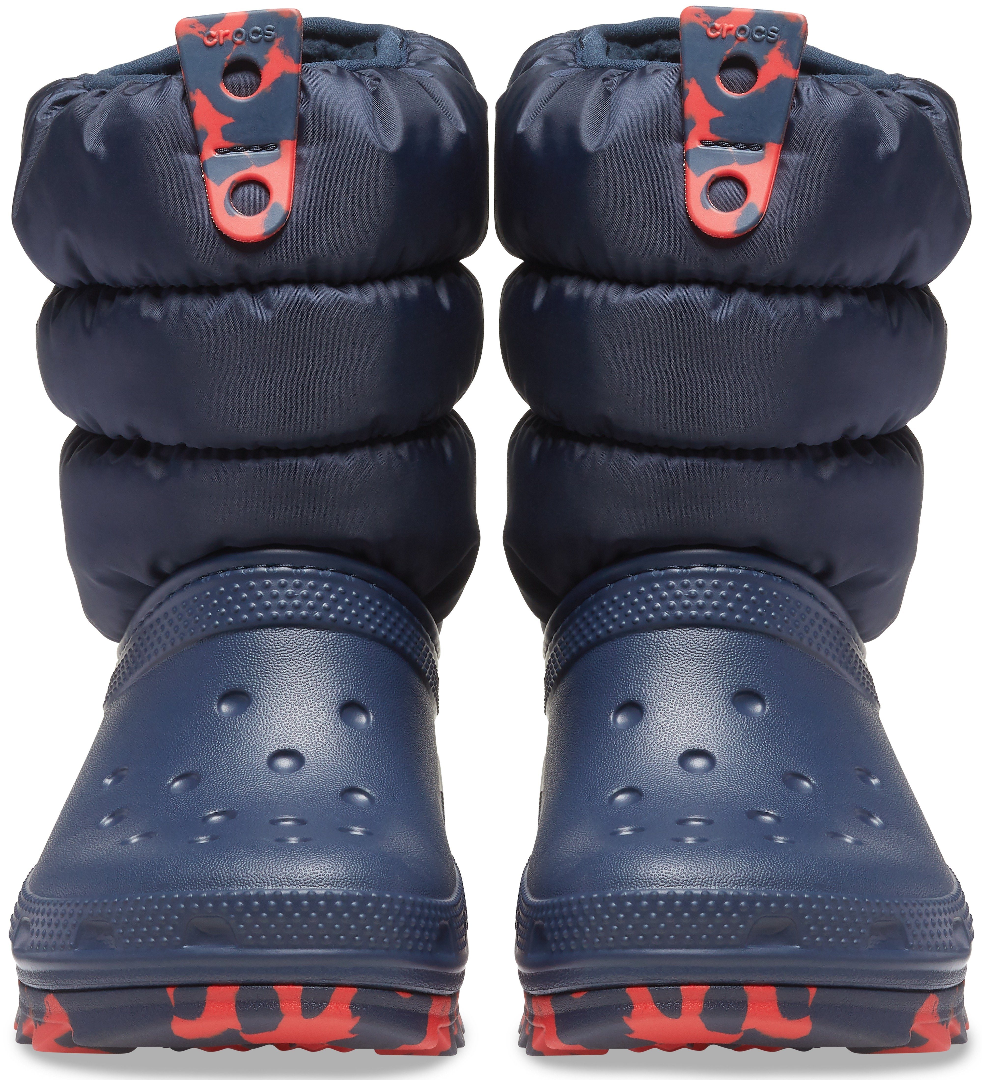 navy-rot NEO zum Schlupfen Winterboots BOOT PUFF CLASSIC Crocs K