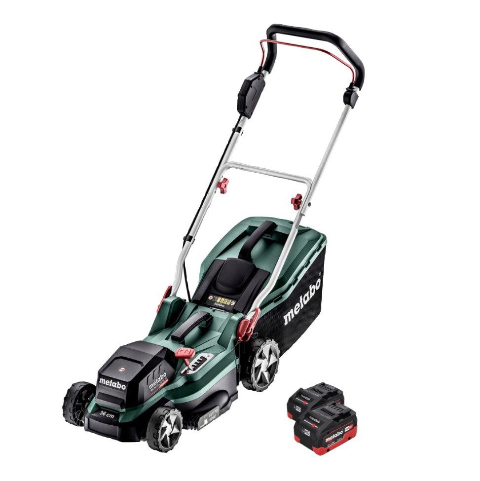 metabo Akkurasenmäher RM 36-18 LTX BL 36 Akku Rasenmäher 36 V (2x 18 V) LTX Brushless