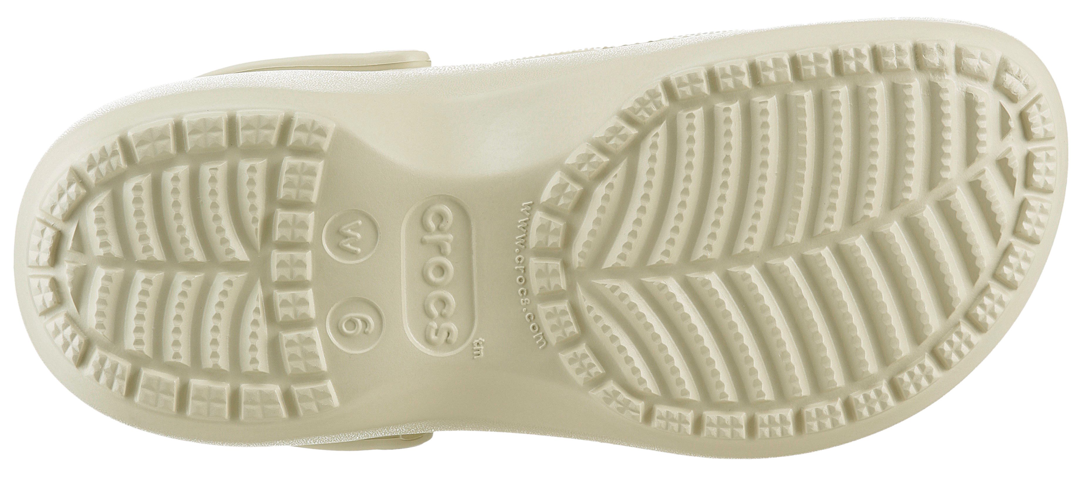 Crocs Classic Platform Clog W Clog Sommerschuh, Schlappen, Hausschuh, trendige Plateausohle