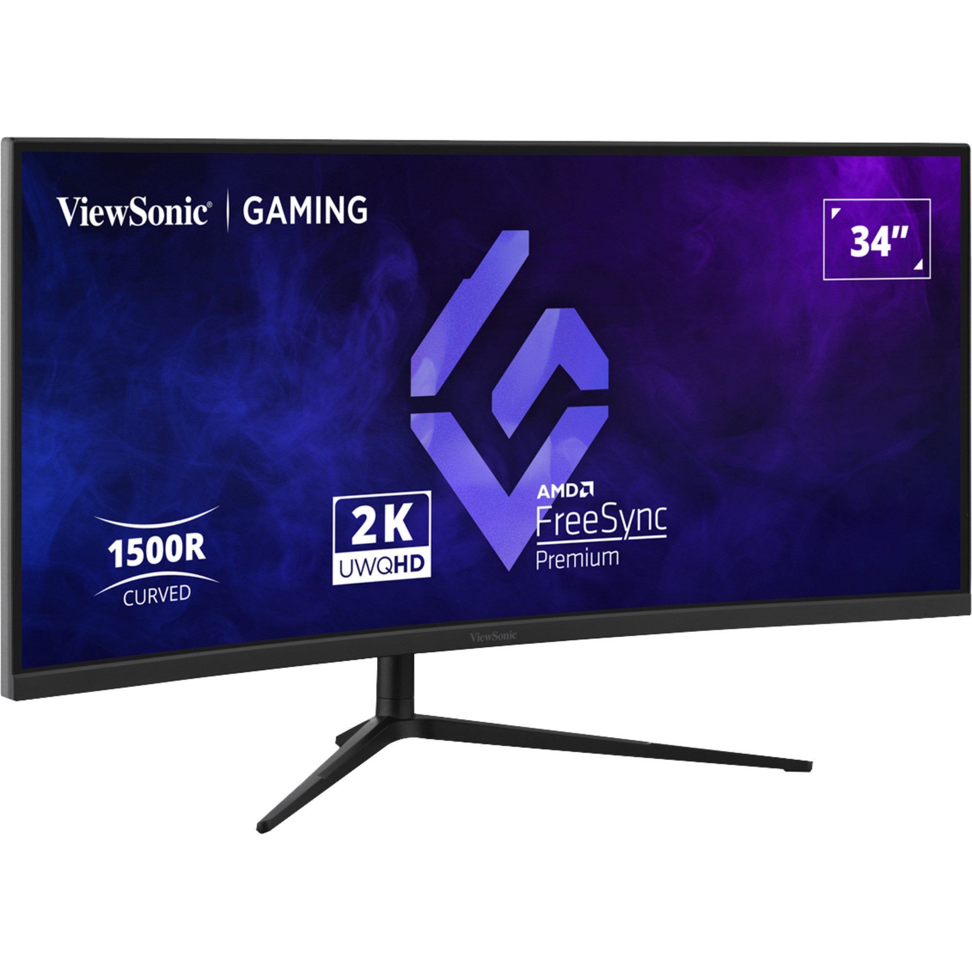 Viewsonic ViewSonic VX3418C-2K, Gaming-Monitor, (UWQHD, VA, TFT-Monitor (3440 x 1440 px)