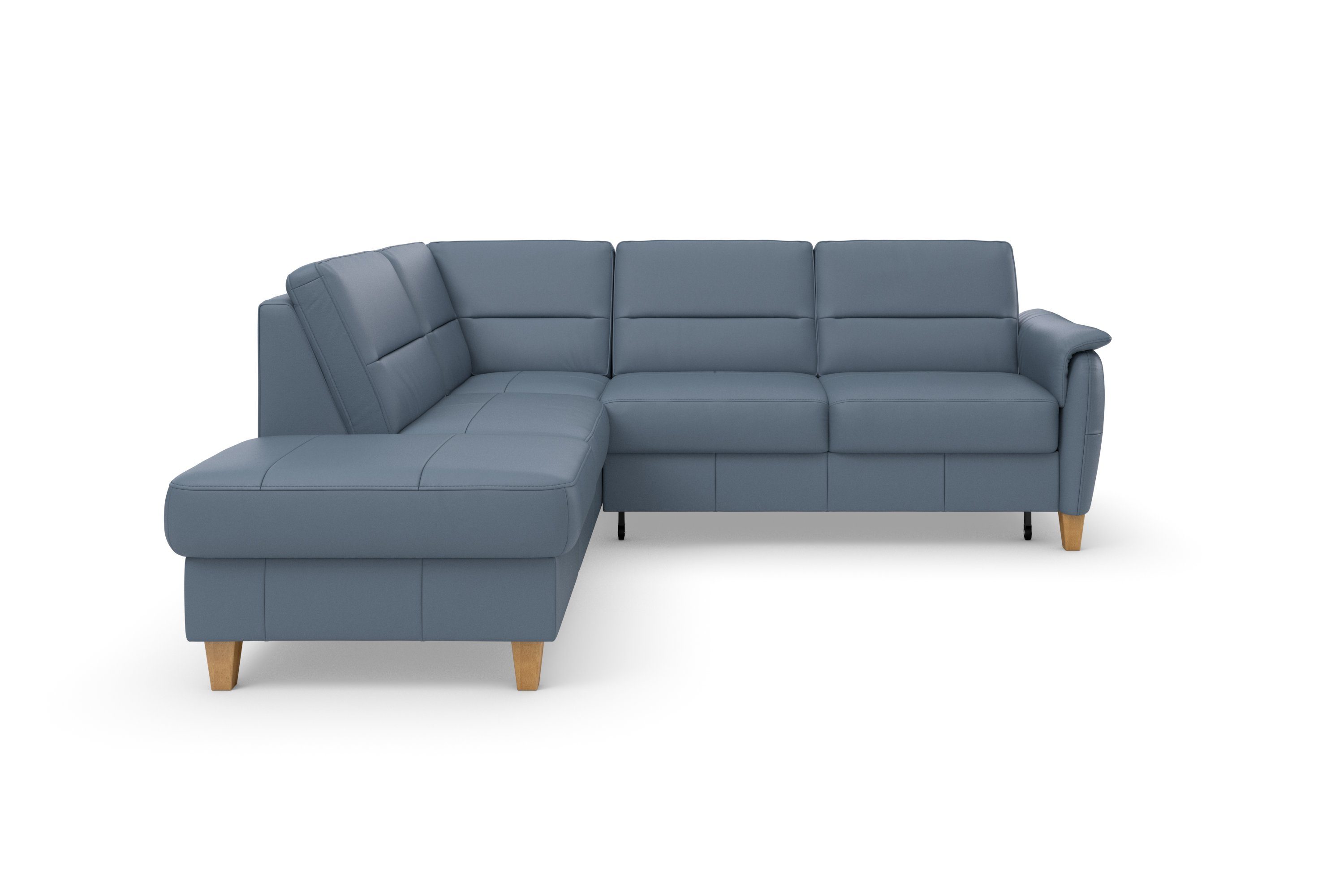 Home affaire Ecksofa Palmera L-Form, Federkern, günstig online kaufen