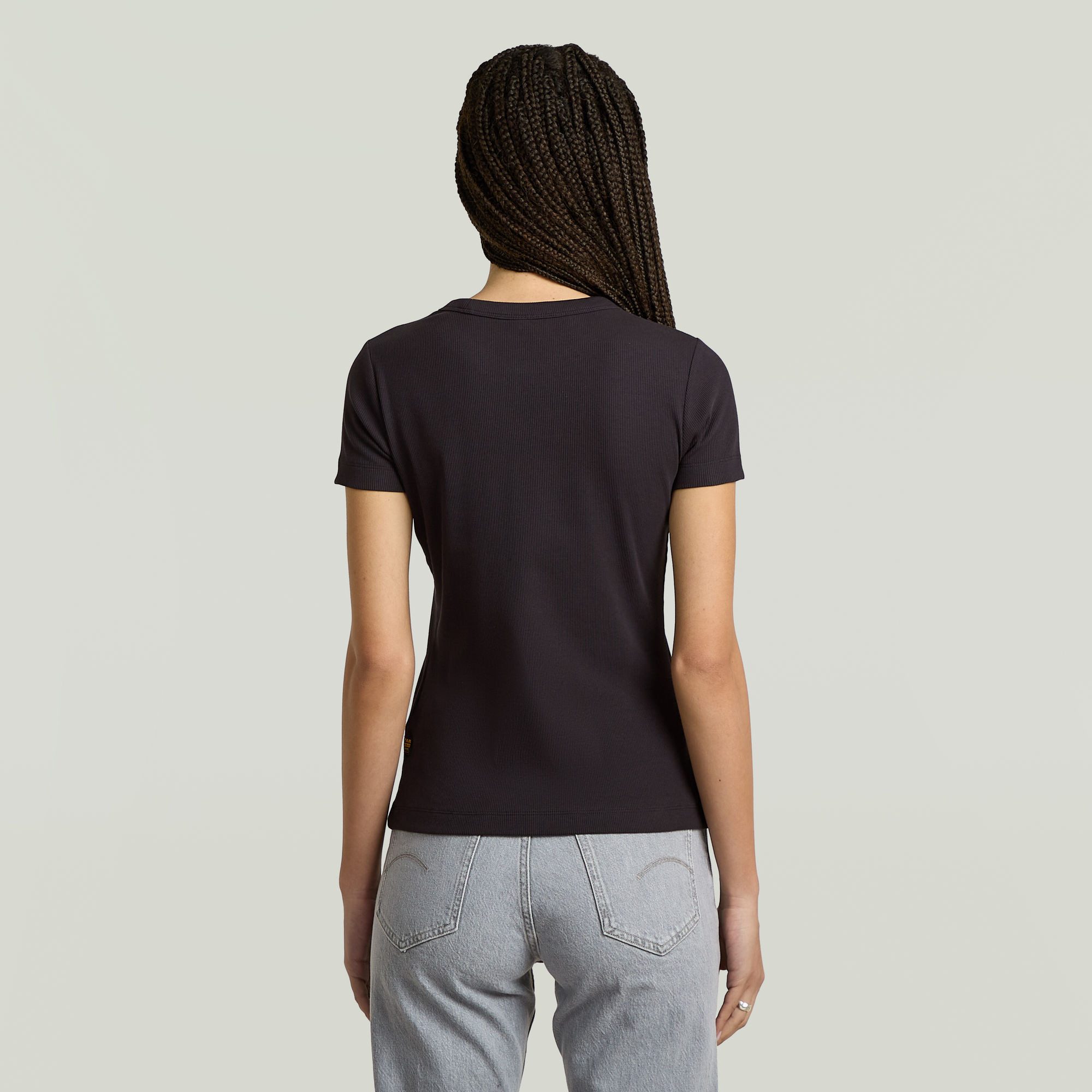 G-STAR T-Shirt Rib Cap Sleeve aus günstig online kaufen