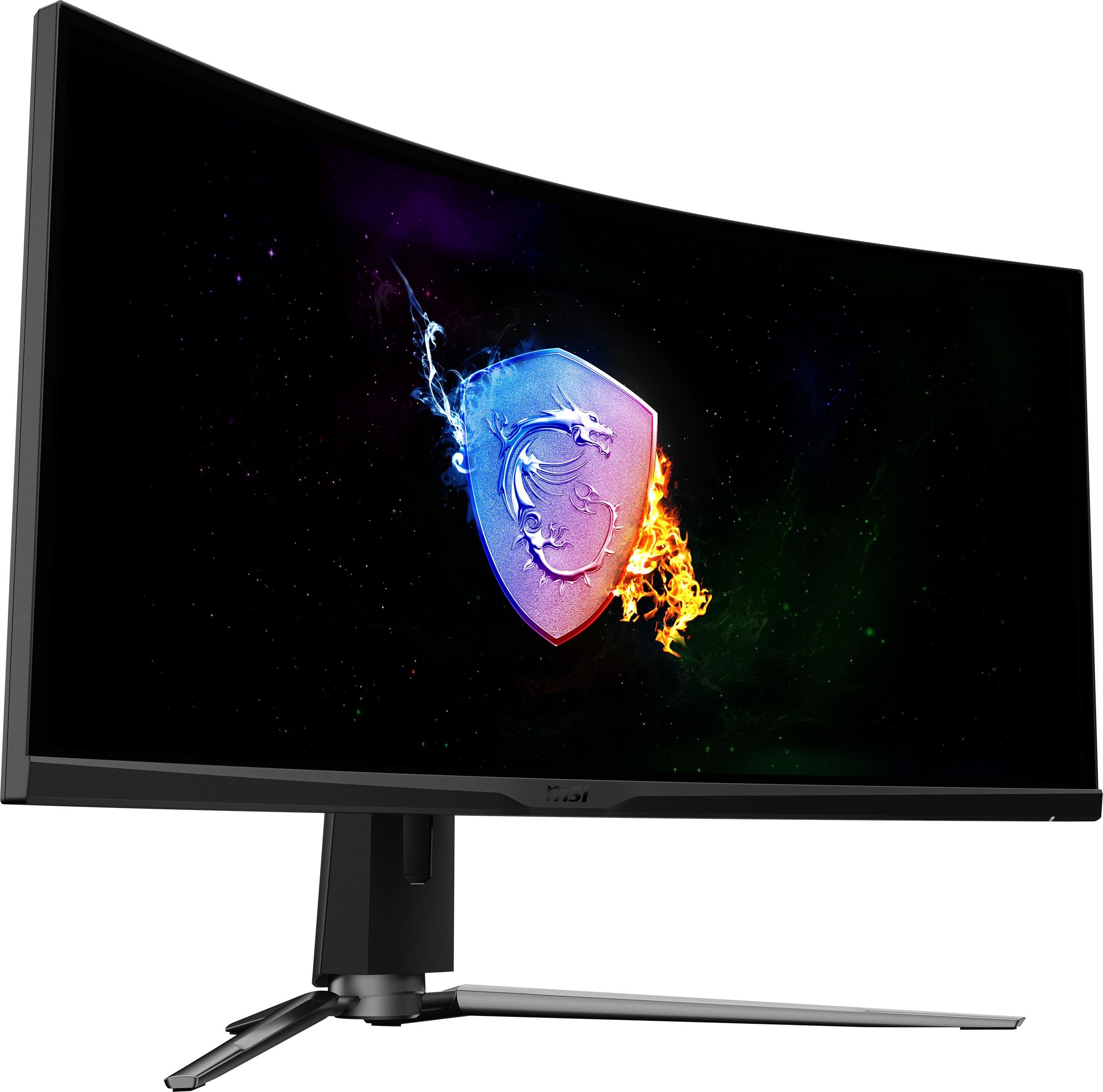 MSI MPG 3 UWQHD, 1 ", 3440 (86 Curved-Gaming-LED-Monitor cm/34 343CQR Artymis ms LED, 165 Herstellergarantie) x Reaktionszeit, VA höhenverstellbar, Jahre 1440 Hz, px