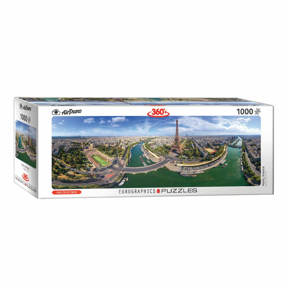EUROGRAPHICS Puzzle Paris Frankreich, 1000 Puzzleteile