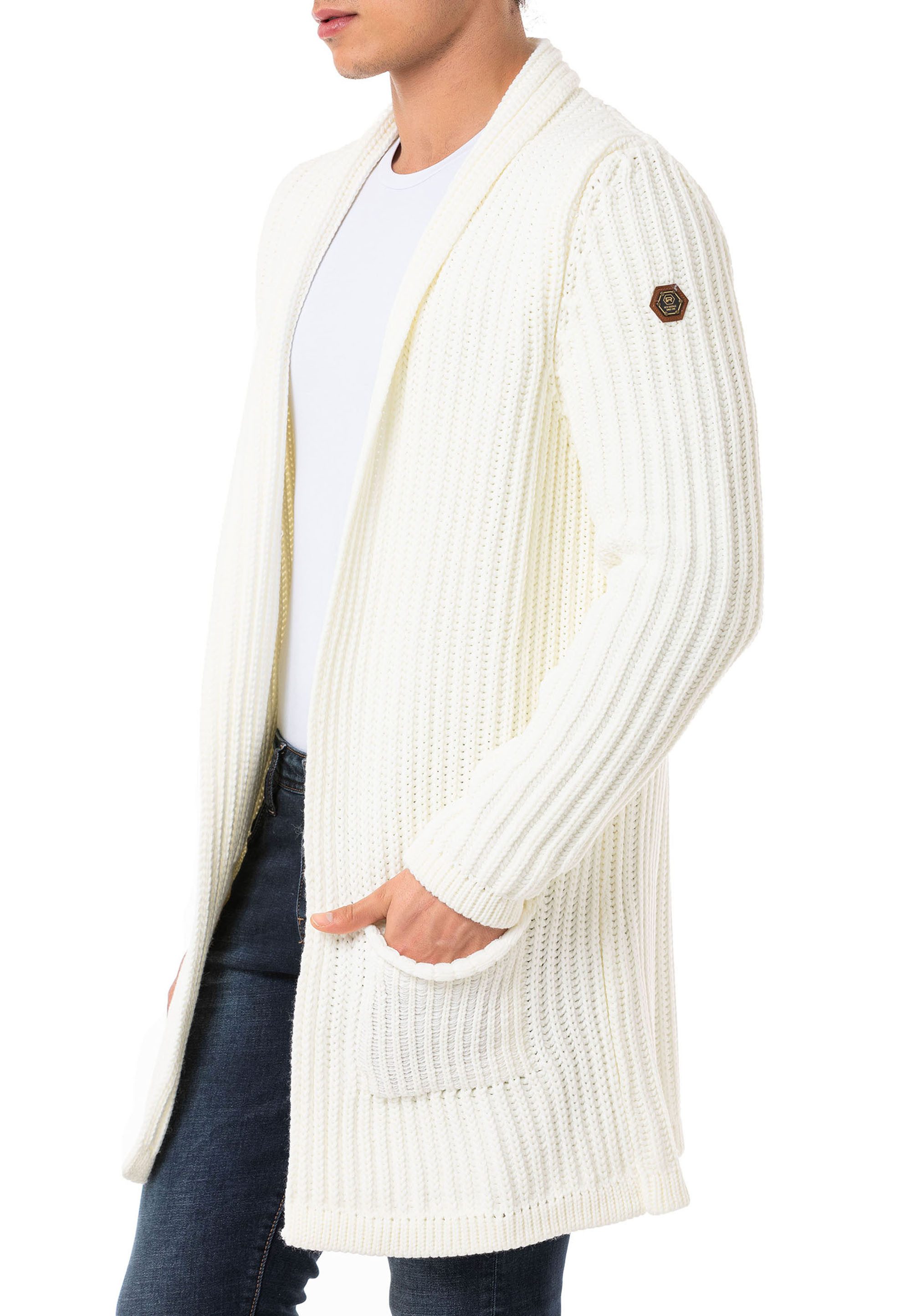 RedBridge Strickjacke mit weichem Kragen – günstig online kaufen