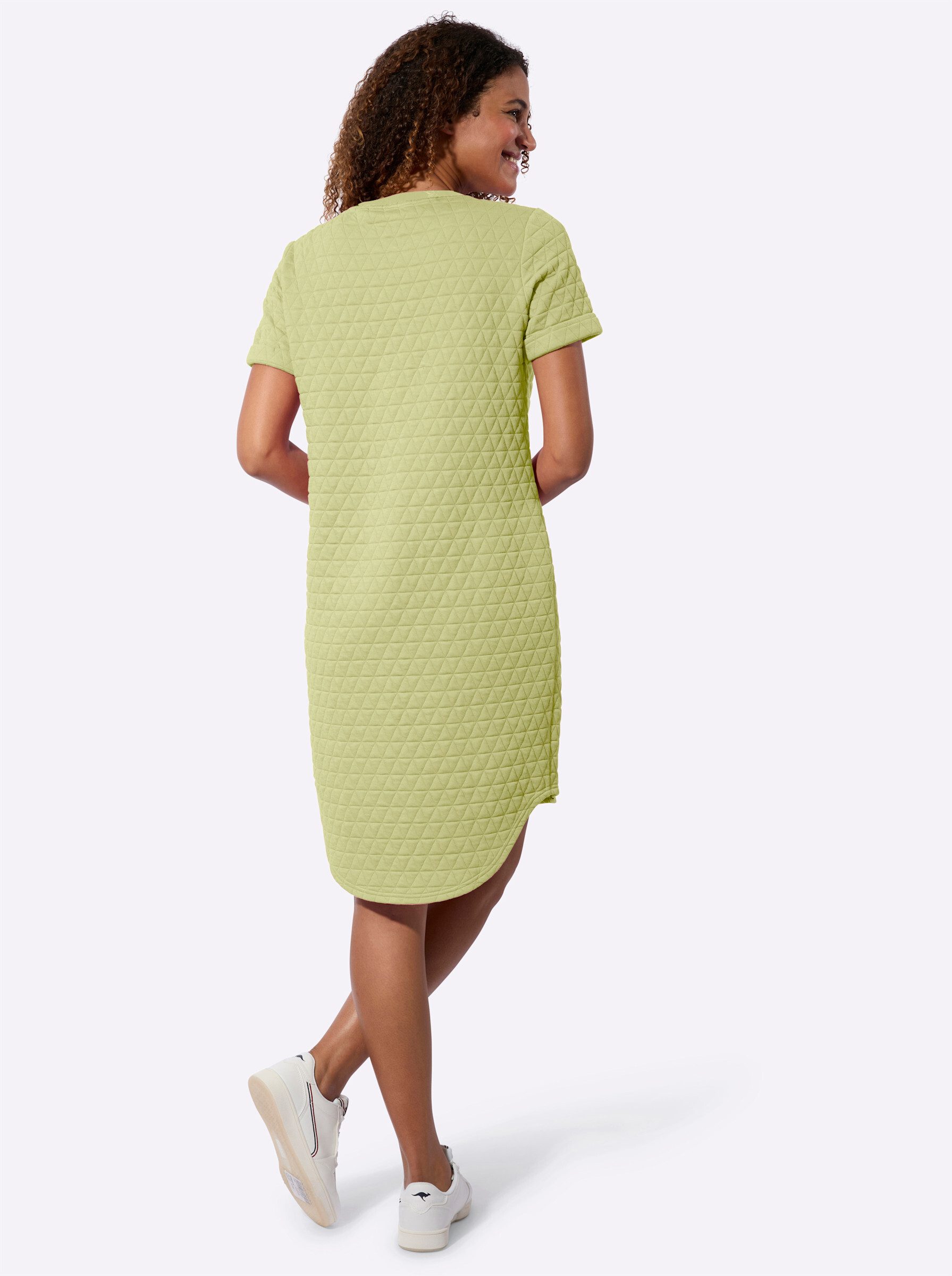 Witt Jerseykleid Jacquard-Kleid Kurzarm günstig online kaufen