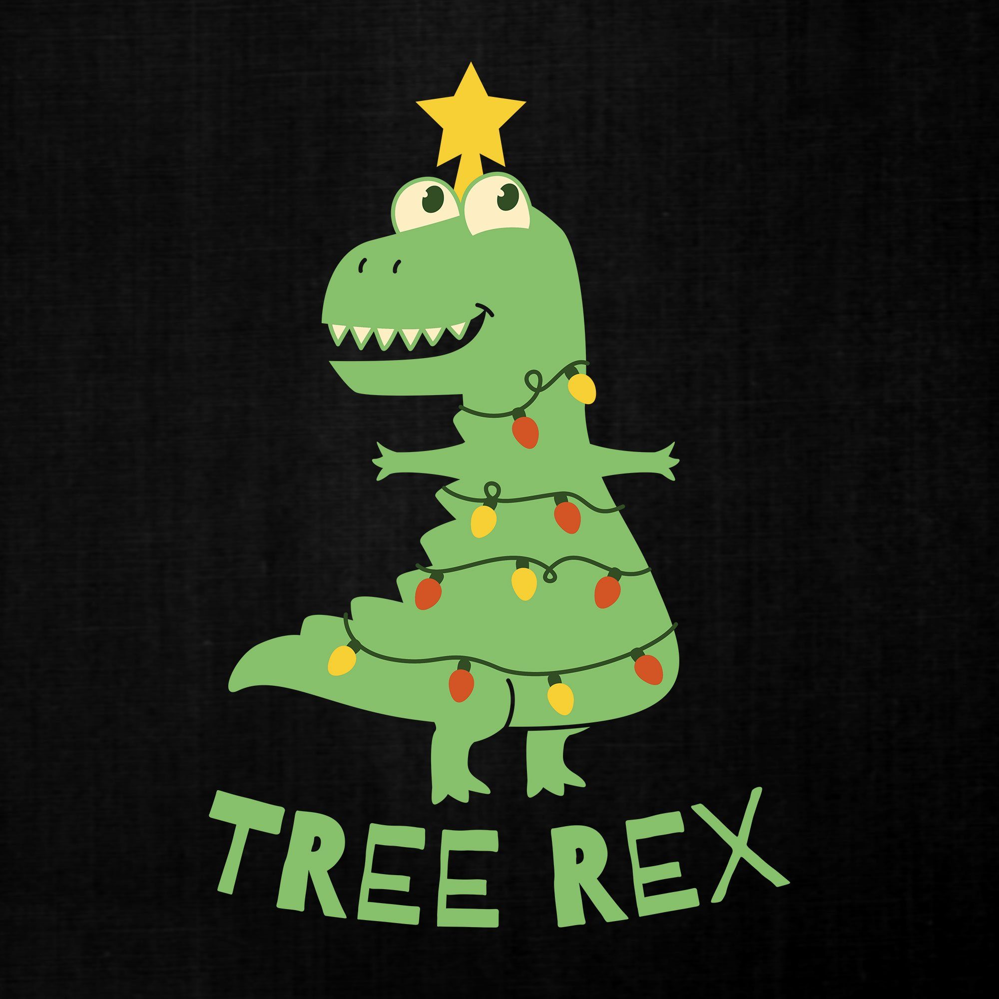 Quattro Formatee Sweatshirt Tree Rex Weihnachtsbaum Kinder Pullover Dinosaurier Sweatshirt (1-tlg)