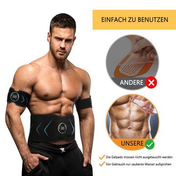 GelldG EMS-Bauchmuskeltrainer EMS Trainingsgerät, Bauchtrainer Elektrisch, EMS Bauchmuskeltrainer