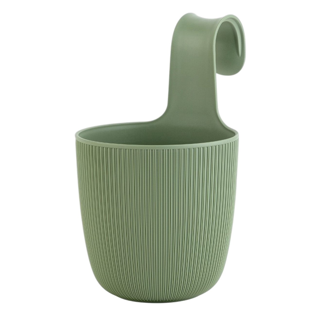 Engelland Blumentopf Blumentopf zum Hängen (Vorteils-Set, 1 St., Fassungsvermögen 2,3 Liter), UV-Beständig, Frostbeständig, Drainagesystem, ideal für Geländer/Zäune