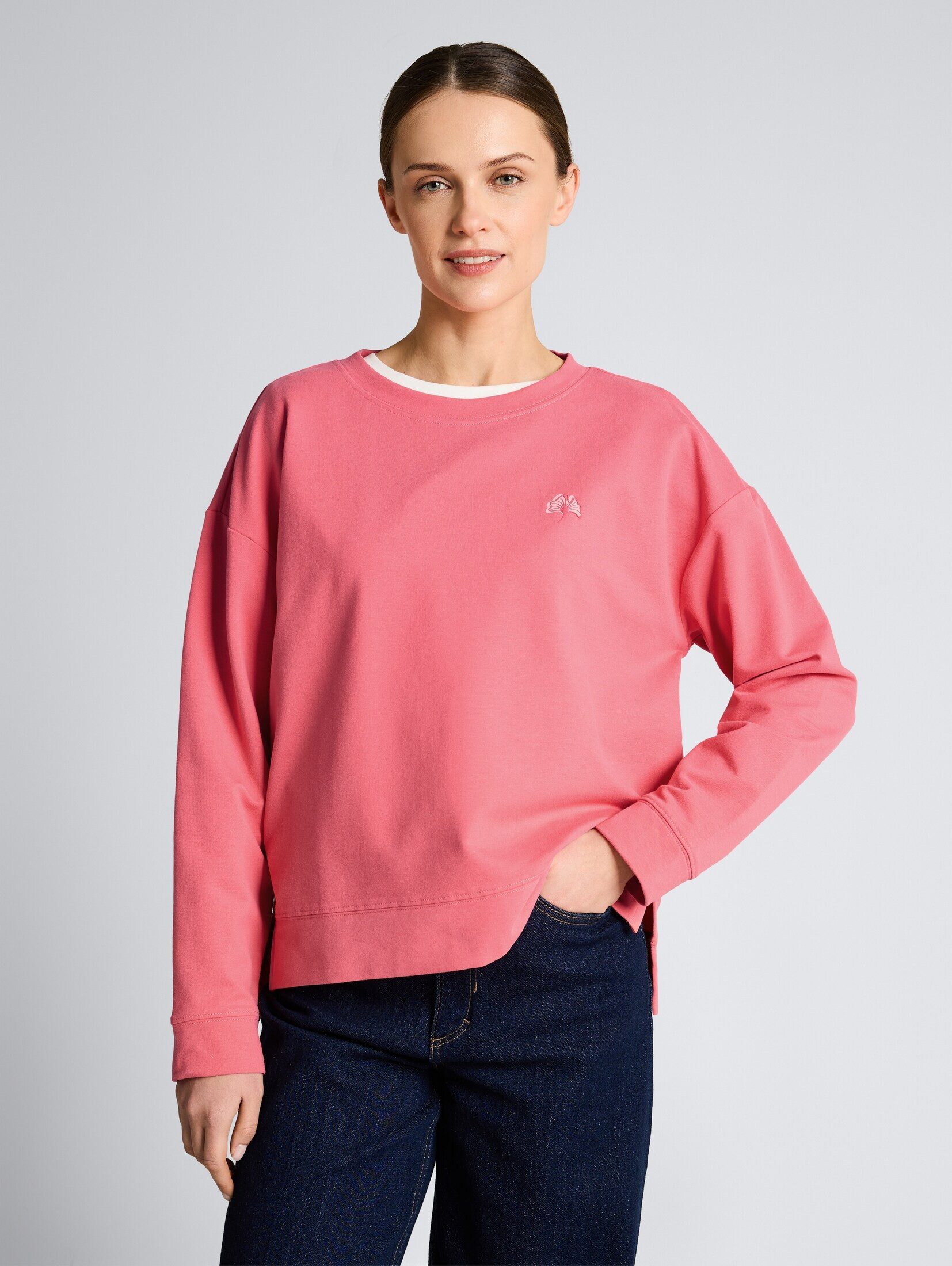 TOM TAILOR Sweatshirt Strick & Sweatshirts Sweatshirt mit Rückenprint günstig online kaufen