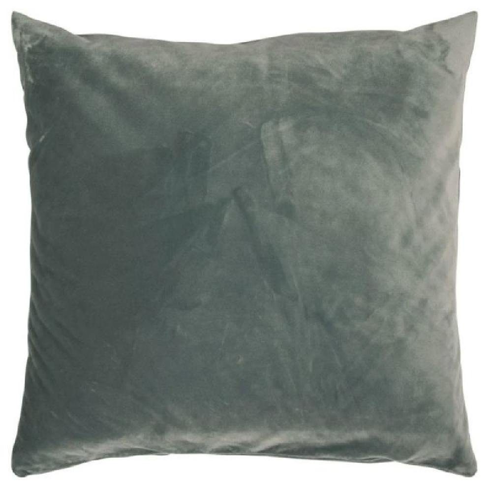 PAD Kissenhülle Kissenhülle Samt Smooth Salbei Grün (50x50cm) günstig online kaufen