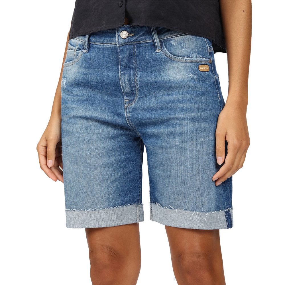 GANG Jeansbermudas 94IDA - midblue aged