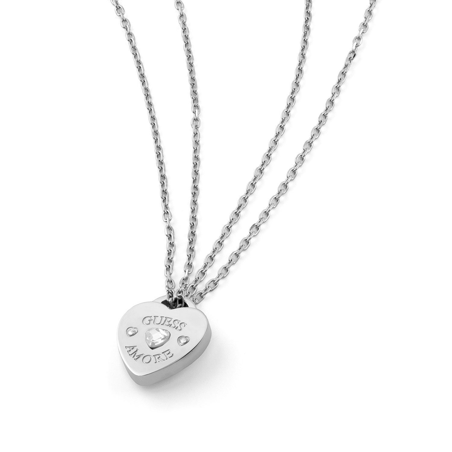 Guess Kette mit Anhänger Herz-Anhänger...