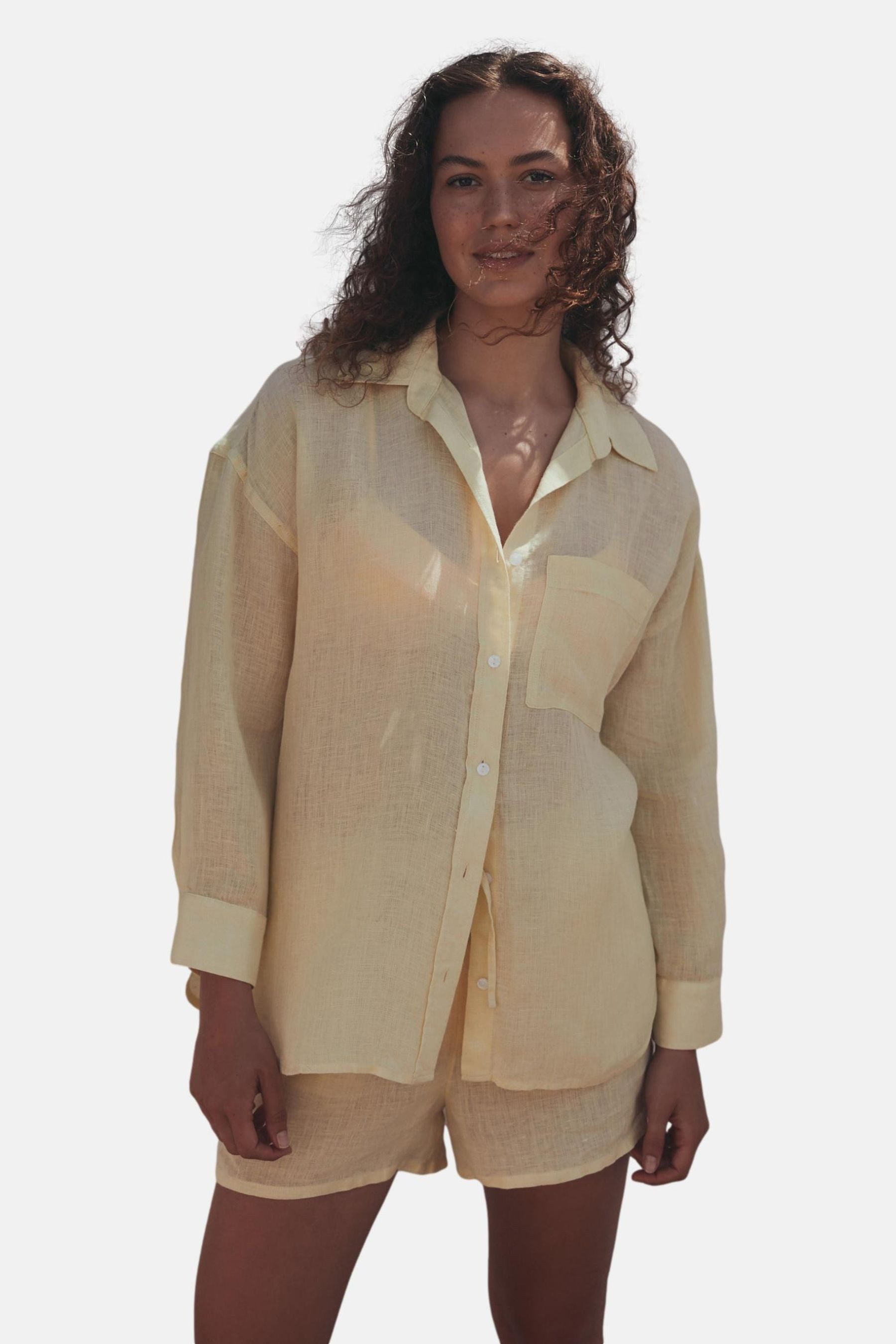 Next Hemdbluse Leinenhemd (1-tlg)