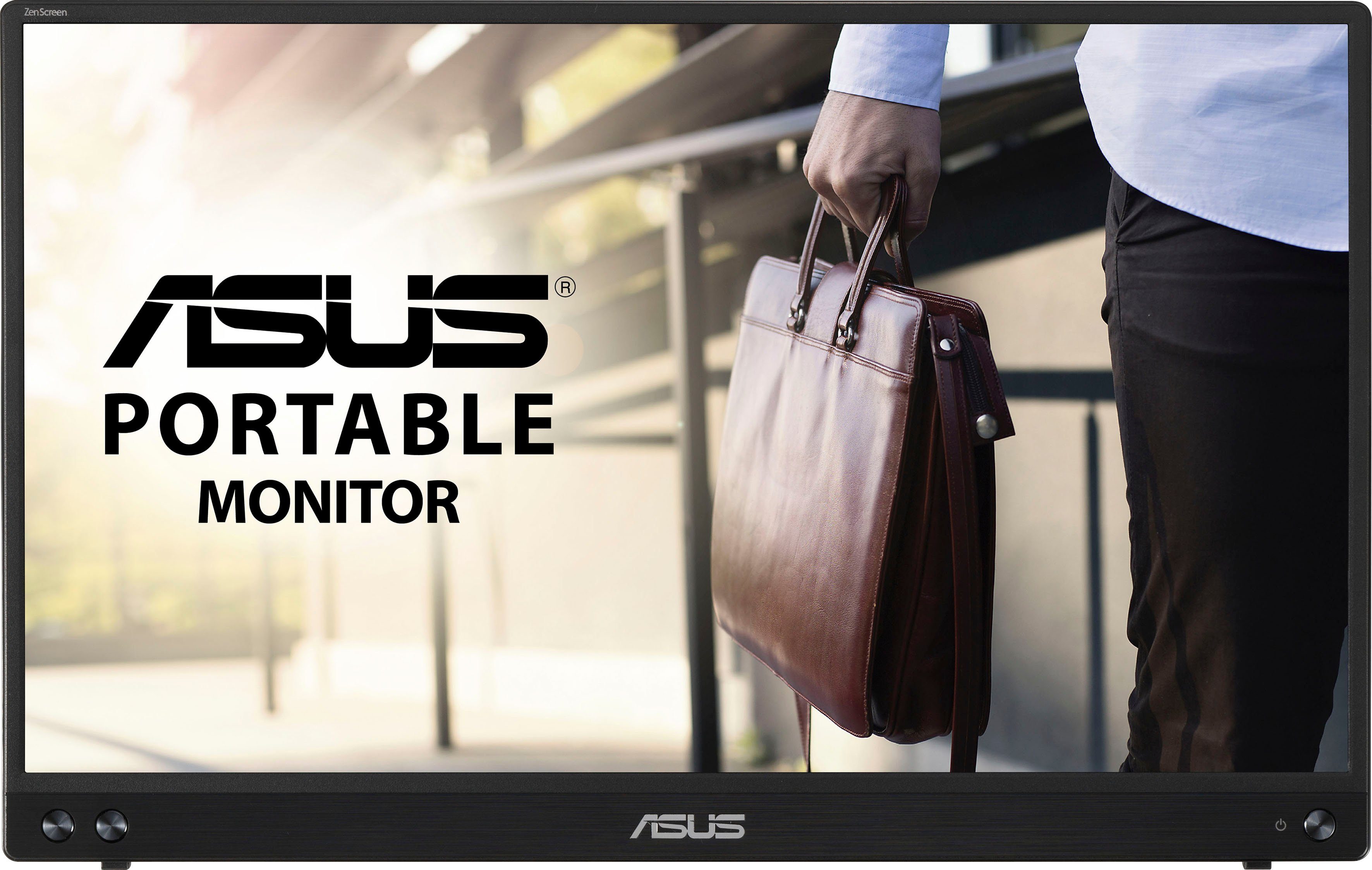 Asus MB16ACV Portabler Monitor (40 cm/16 ", 1920 x 1080 px, Full HD, 5 ms Reaktionszeit, 60 Hz, LED)