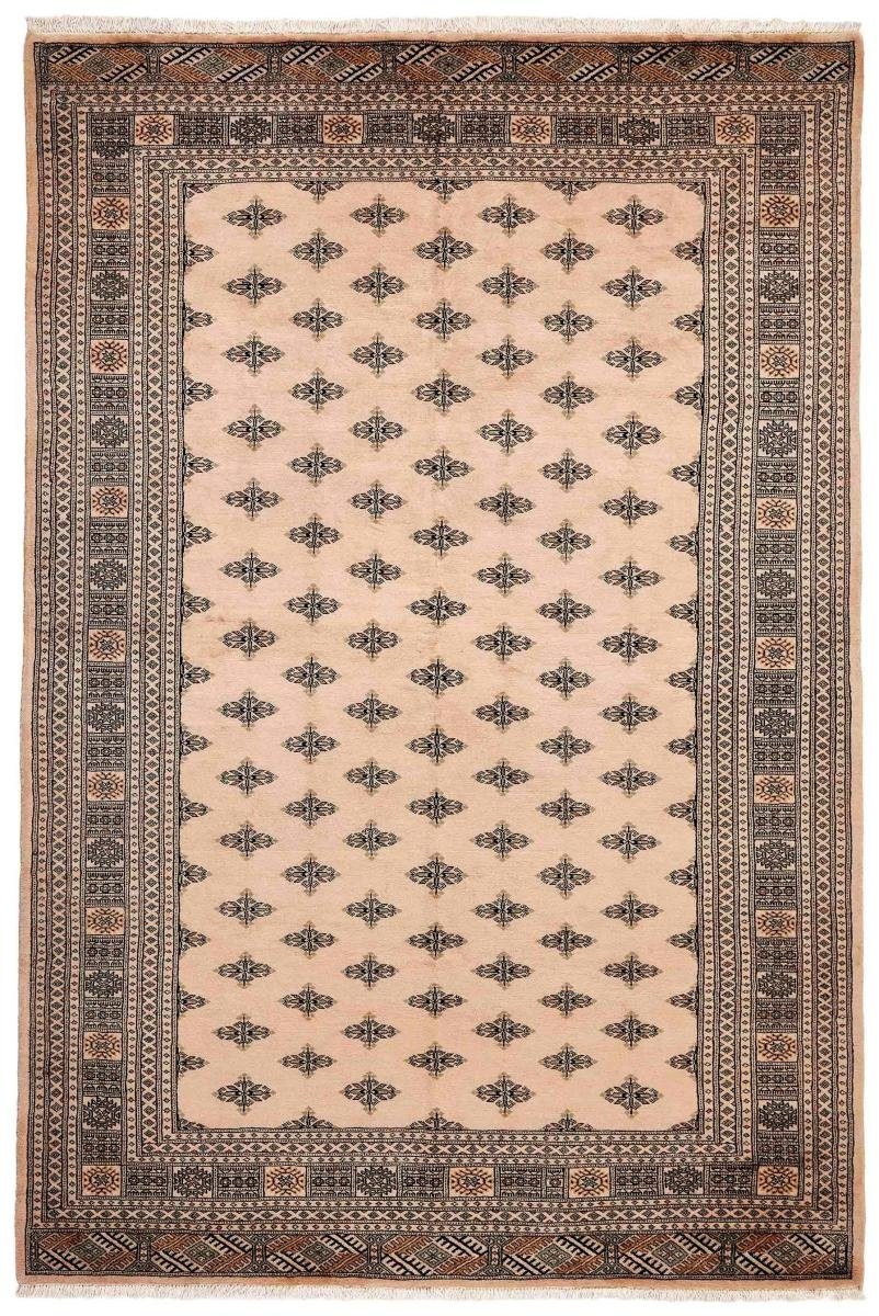 Orientteppich Pakistan Buchara 2ply 200x300 Handgeknüpfter Orientteppich, Nain Trading, rechteckig, Höhe: 8 mm