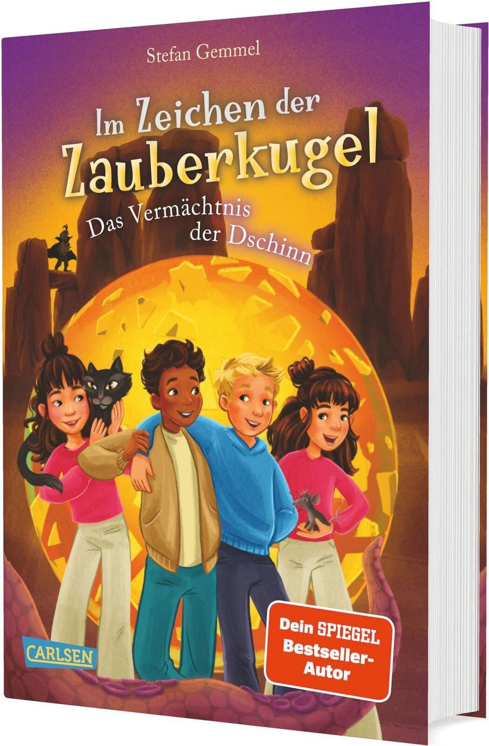 Im Zeichen der Zauberkugel 12: Das Vermächtnis der Dschinn / Stefan Gemmel, Fantastische Abenteuerreihe für Kinder ab 8 mit Spannung, Witz und Magie