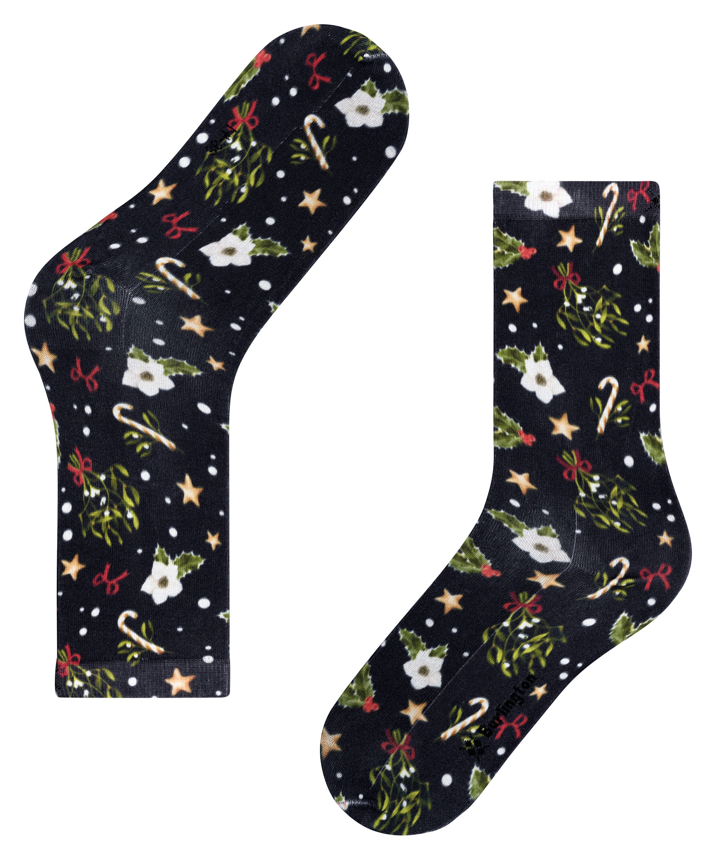Burlington Socken Fancy Christmas Socken (1-Paar)