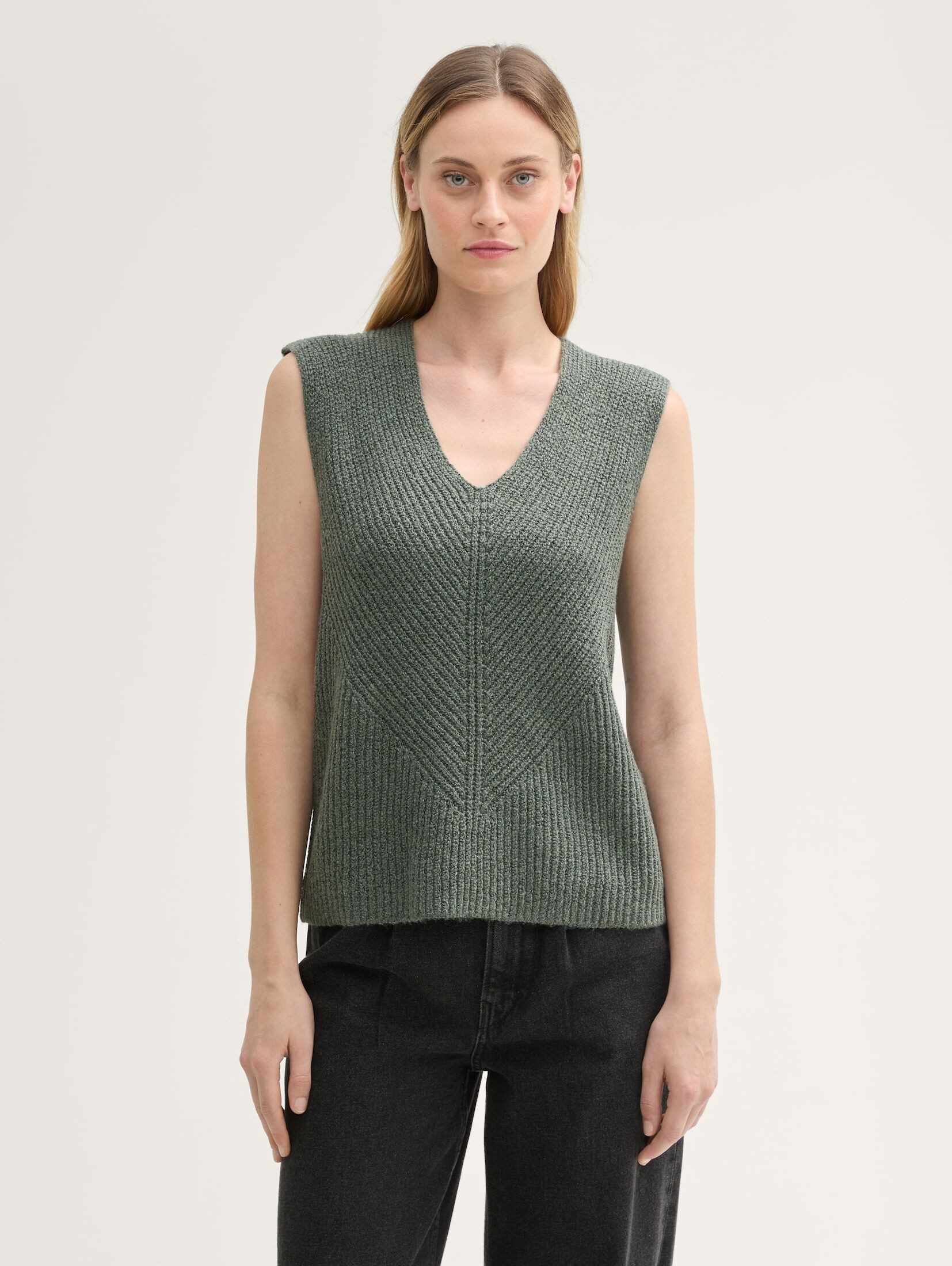 TOM TAILOR Strickpullover Пуловеры & Strickjacken Strick Pullunder