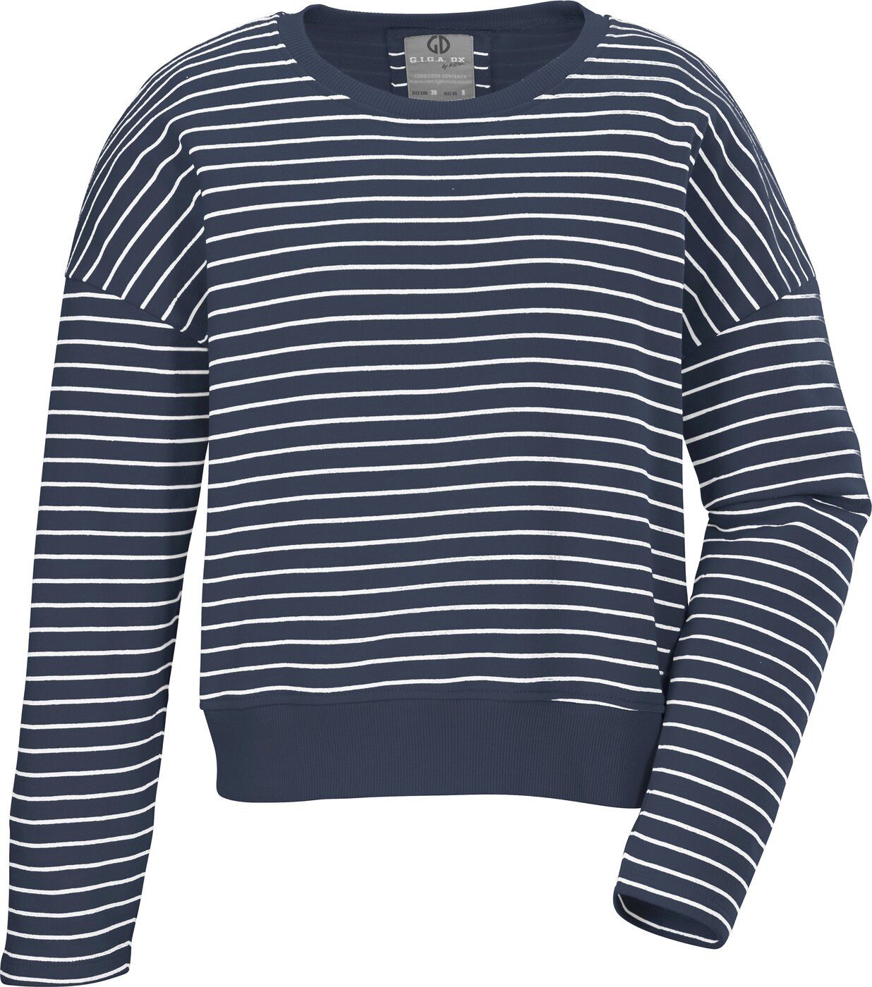 T-Shirt GS 23 WMN SWT SHRT GOTS DUNKELNAVY