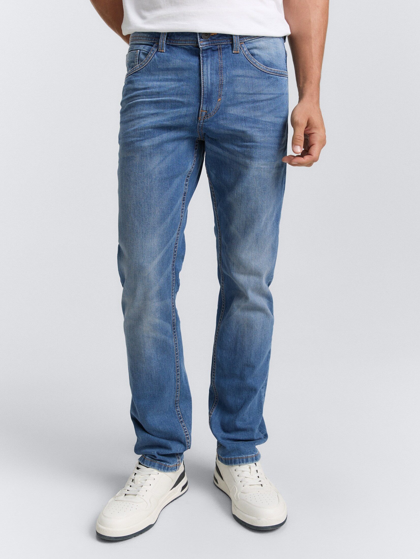 TOM TAILOR Slim-fit-Jeans Jeanshosen TTJOSH REGULAR SLIM Jeans günstig online kaufen