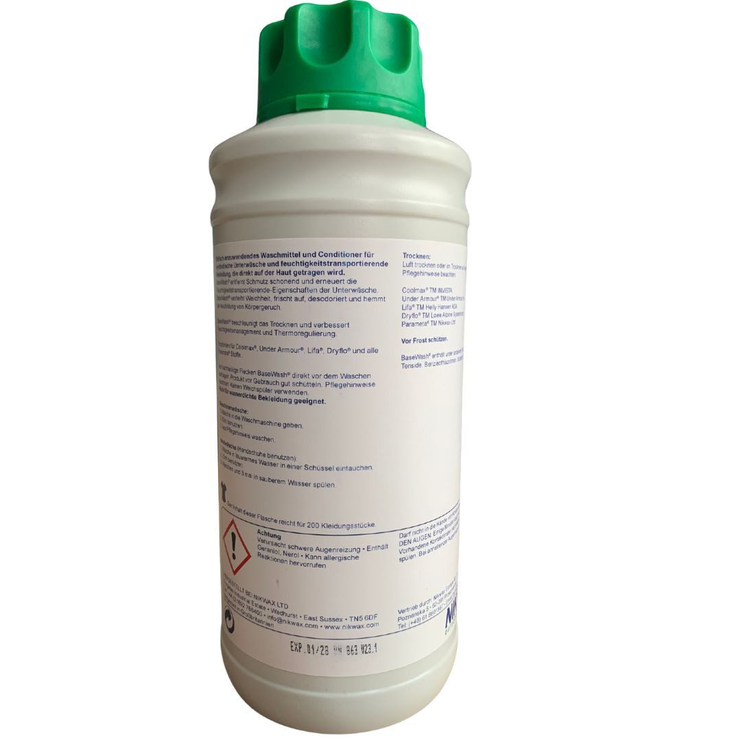 Nikwax NIKWAX Desodorierendes Pflegemittel, Base Wash Spezialwaschmittel