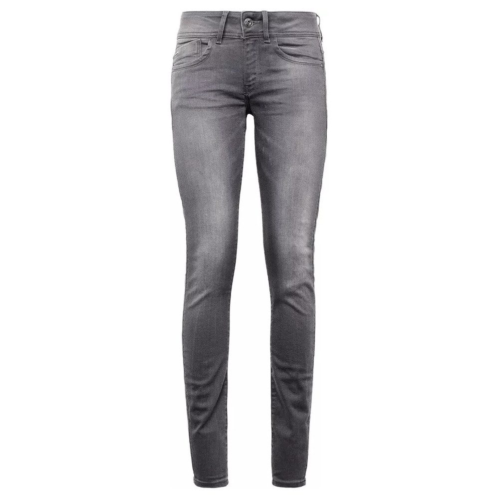 Gerade Jeans Damen Jeans Lynn Mid Skinny rp Ankle Medium Aged 5-Pocket Hose 23W/32L