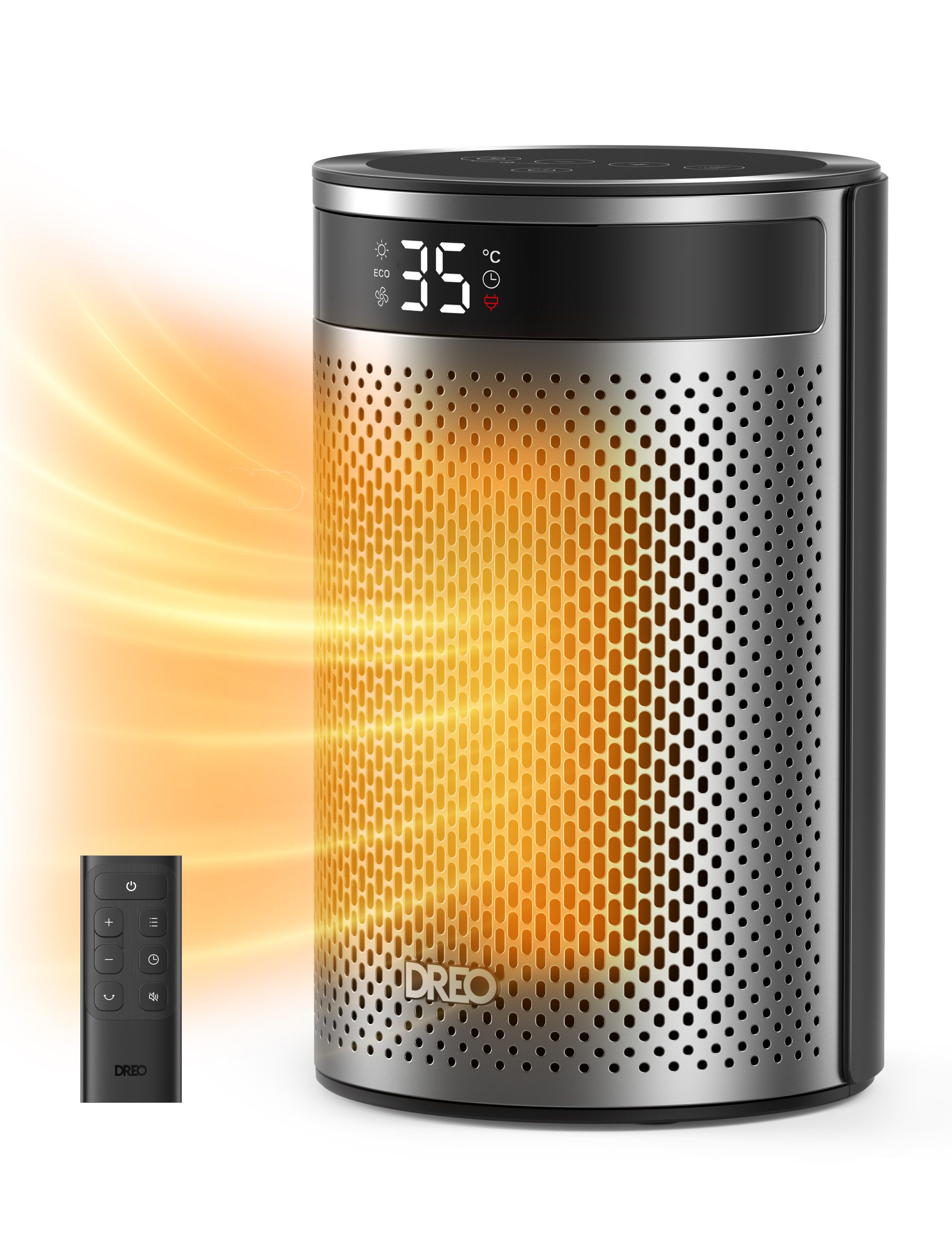 Dreo Heizlüfter Elektrische Heizung, 34 dB günstig online kaufen