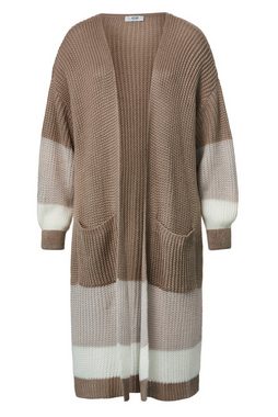 Angel of Style Strickjacke Long-Strickmantel oversized offene Form Langarm