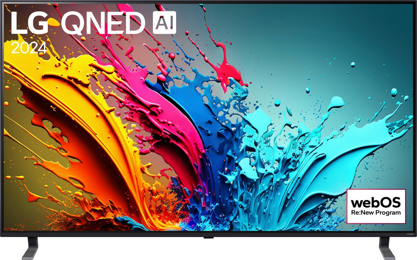 LG 55QNED85T3C QNED-Fernseher (139 cm/55 Zoll, 4K Ultra HD, Smart-TV) schwarz ! RABATT: 24.06% LG 55QNED85T3C QNED-Fernseher (139 cm/55 Zoll, 4K Ultra HD, Smart-TV) schwarz ! RABATT: 24.06%