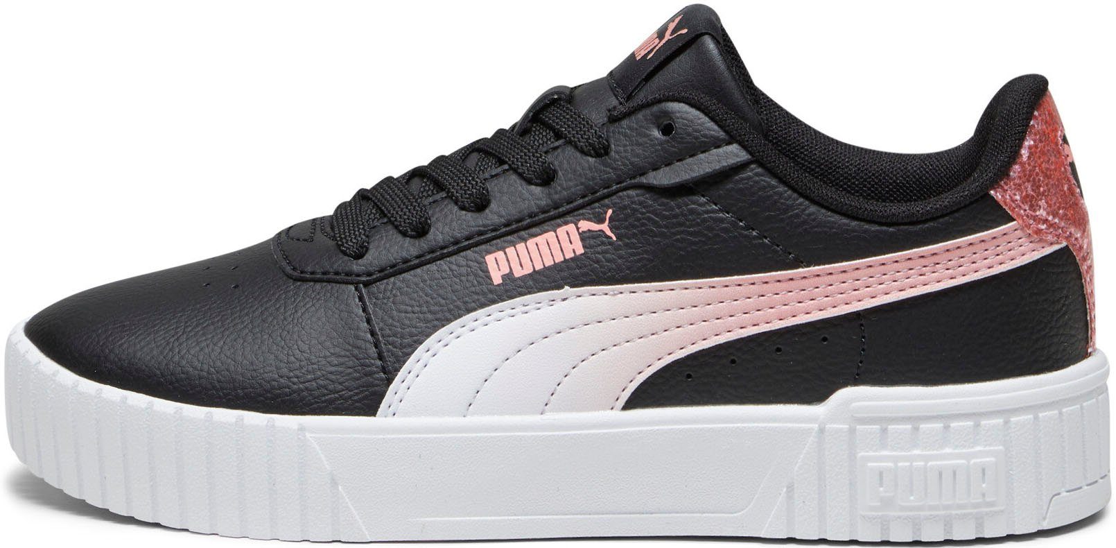 PUMA CARINA Black-Peach White GLOW Sneaker JR Smoothie-PUMA PUMA 2.0 STAR