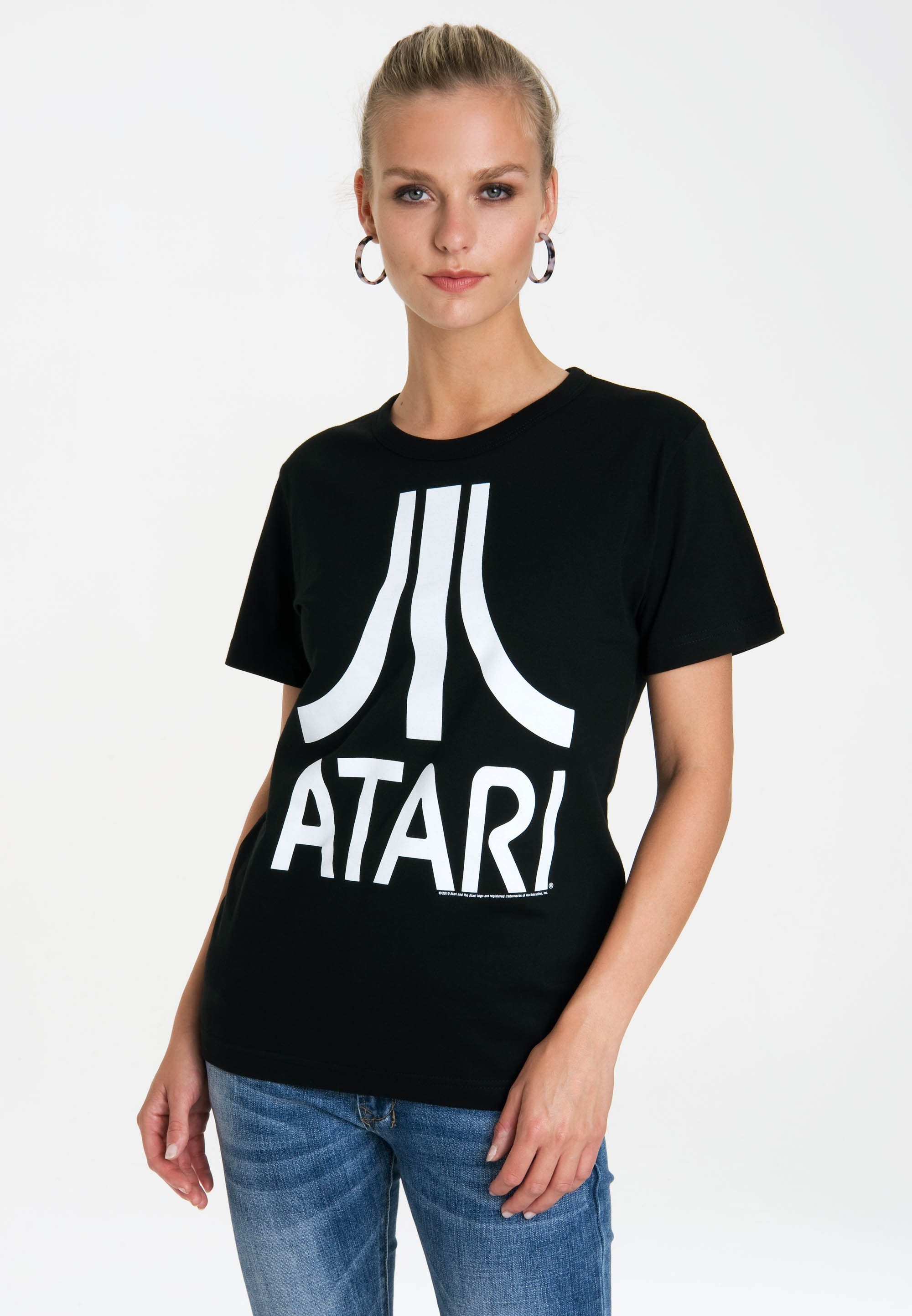 LOGOSHIRT T-Shirt Atari – Logo mit lizenziertem Originaldesign