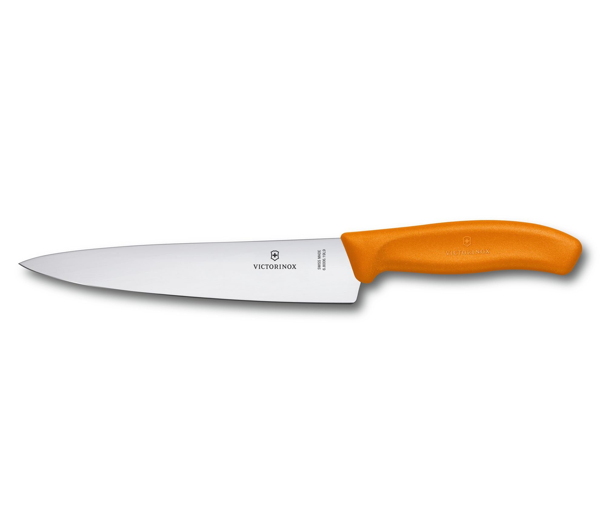 Tranchiermesser Victorinox mit Swiss Schliff orange 19 Classic geradem Tranchiermesser cm