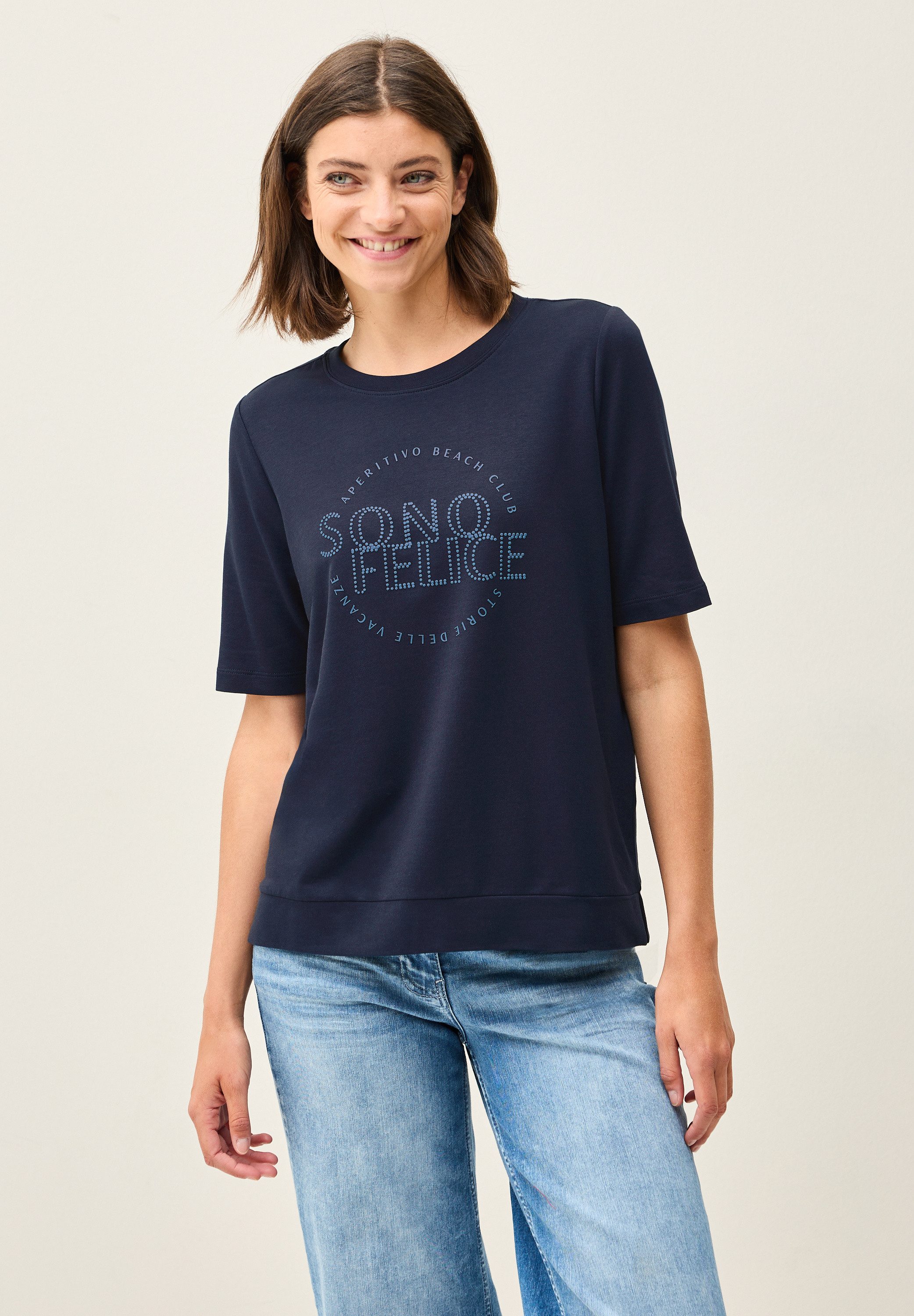 CECIL Print-Shirt mit Rundhalsausschnitt günstig online kaufen