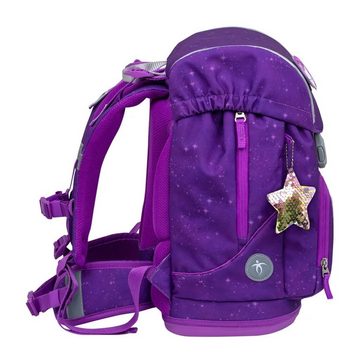 Belmil Rucksack Rucksack Motion ergonomisches Schulranzen Set 5-teilig Purple Sky