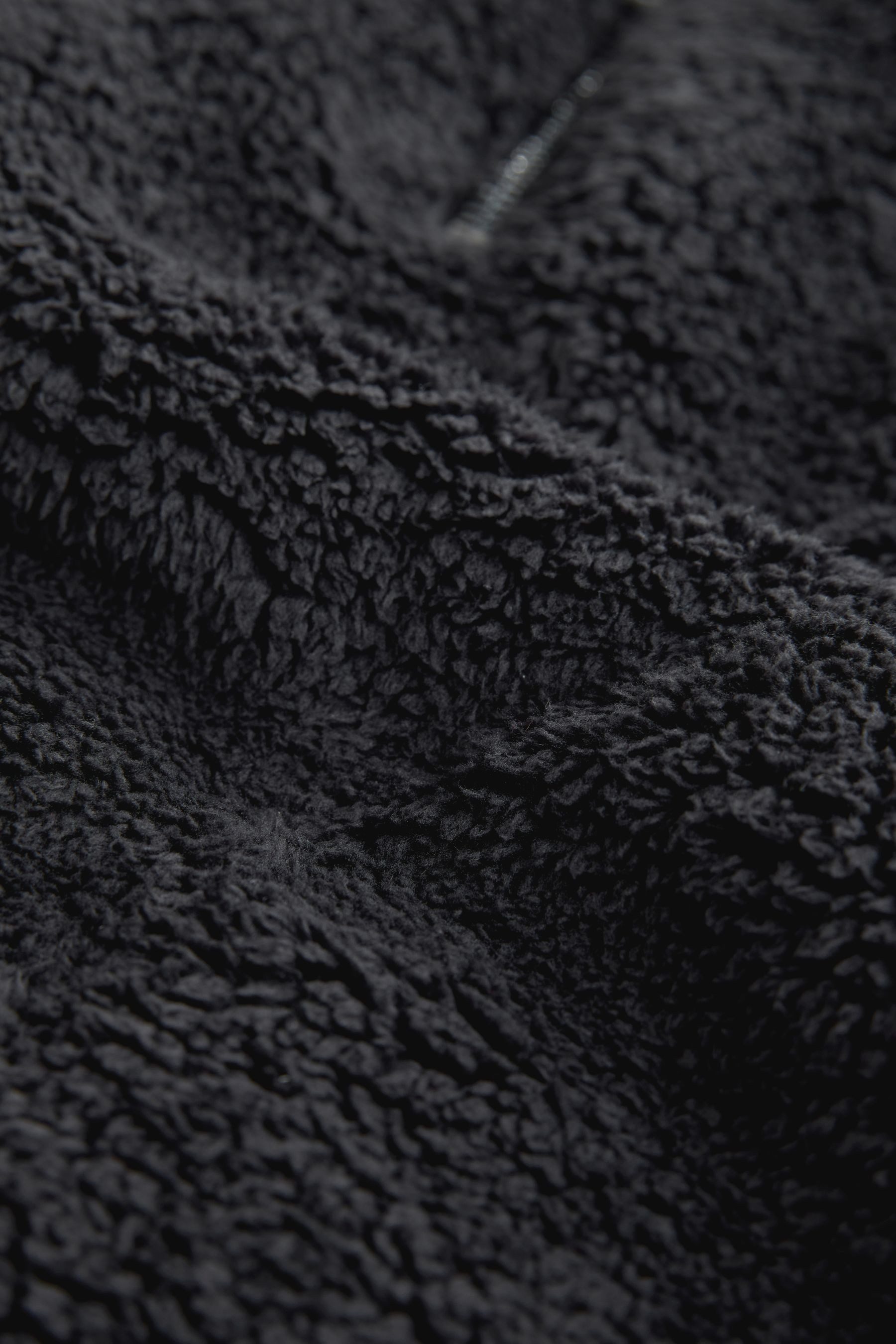 Next Fleecejacke Borg-Fleece mit halben Reißverschluss (1-St)