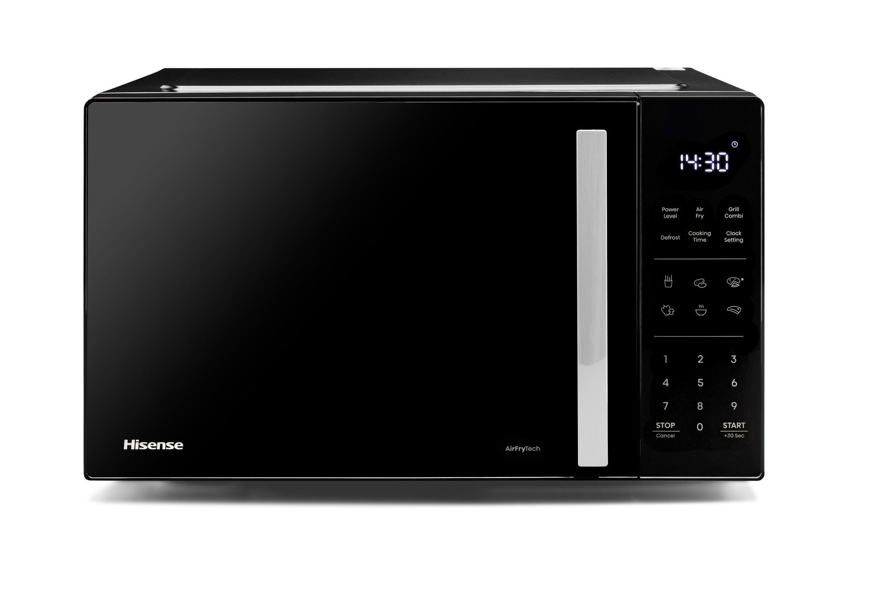 Hisense Mikrowelle H23MOBS5HC, Grill und Heißluft, Mikrowelle, 23 l