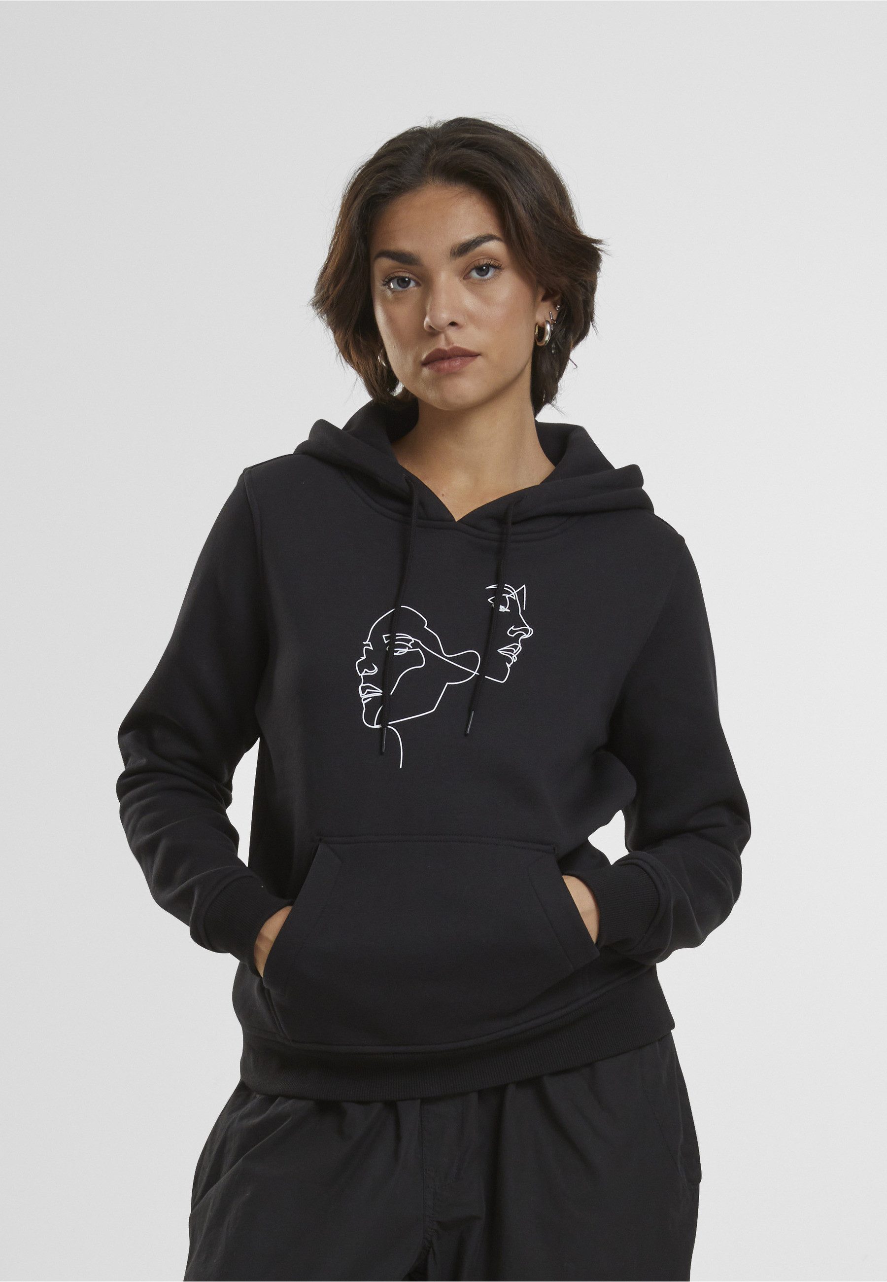 MisterTee Kapuzensweatshirt MisterTee Ladies One Line Fit Hoody