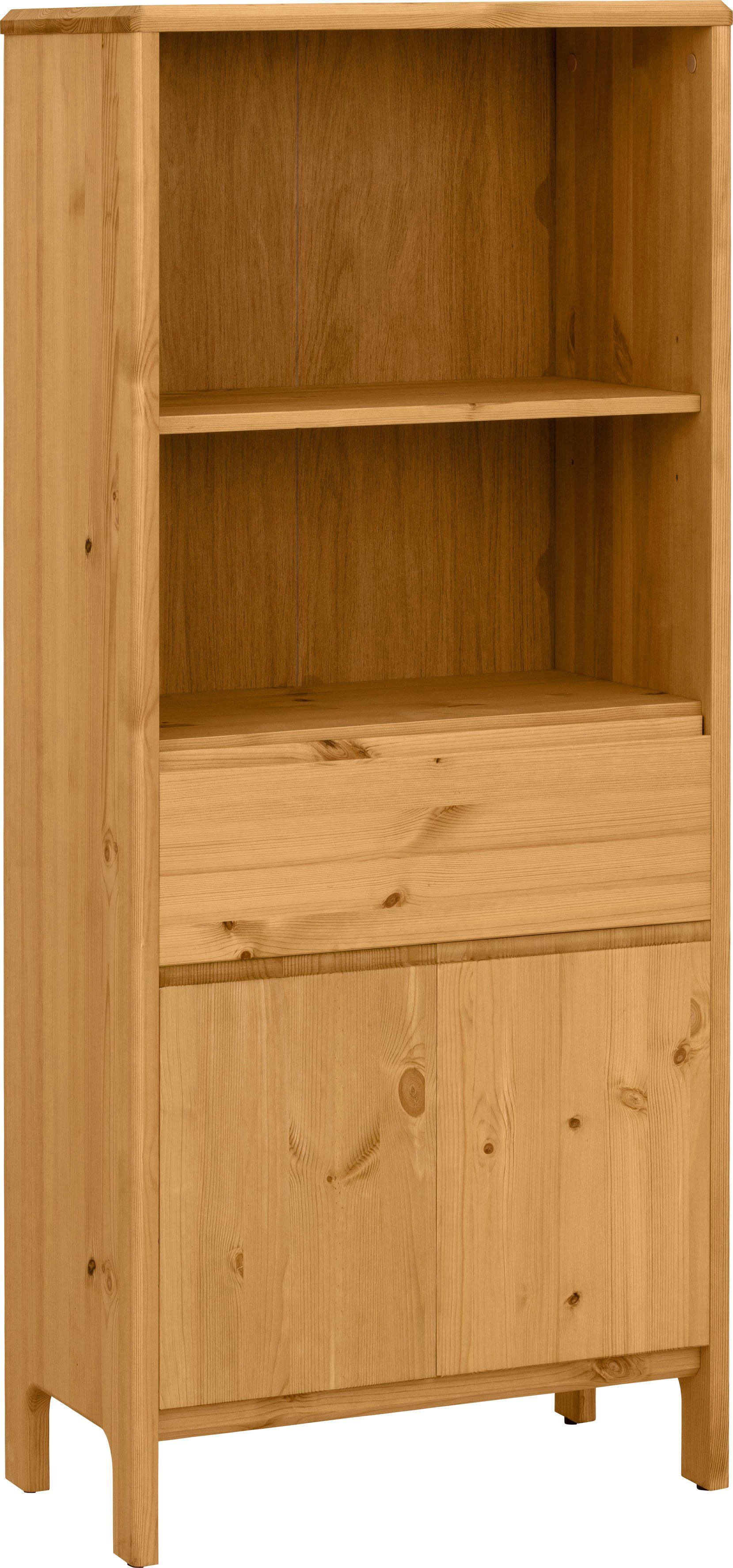 OTTO products Midischrank "Jorrick", Breite 60 cm, Massivholz Kiefer mit Bi günstig online kaufen