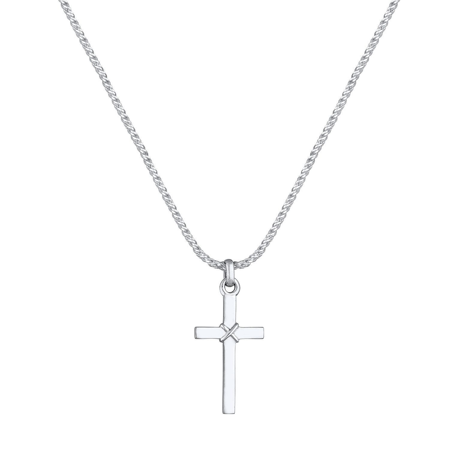 Kuzzoi Charm-Kette Halskette für Herren (keine Angabe, 1-tlg., Charm-Kette)