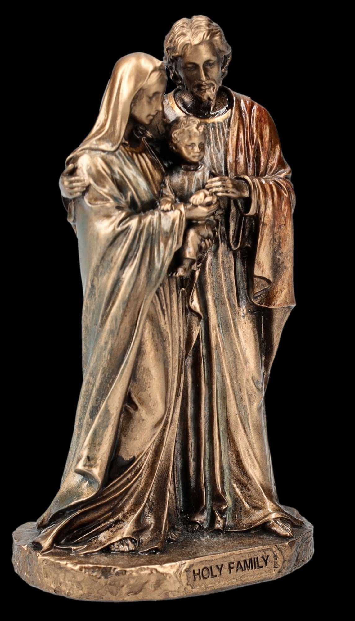 Figuren Shop GmbH Dekofigur Heilige Famile Figur klein - Maria Josef Jesus günstig online kaufen