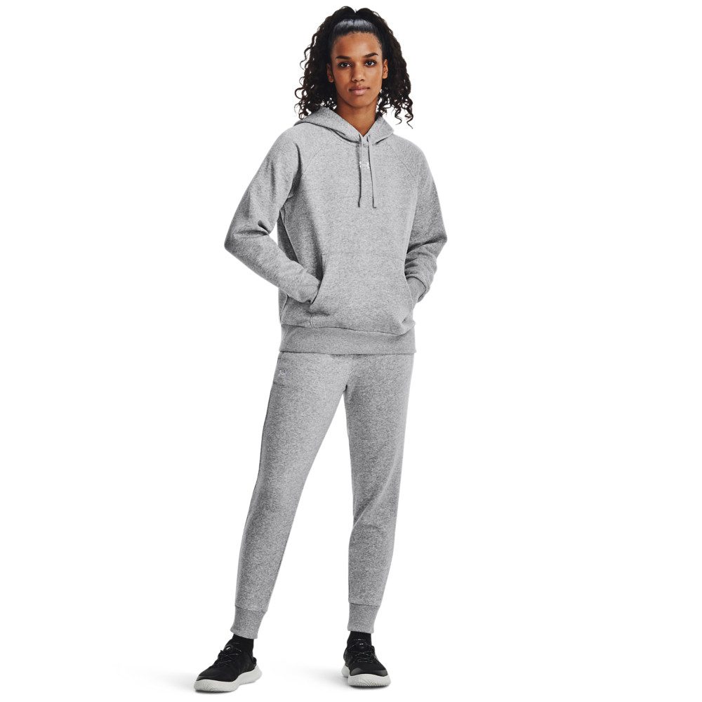 Under Armour® Kapuzensweatshirt RIVAL mit Kängurutasche, Langarm – Bild 4 von 5