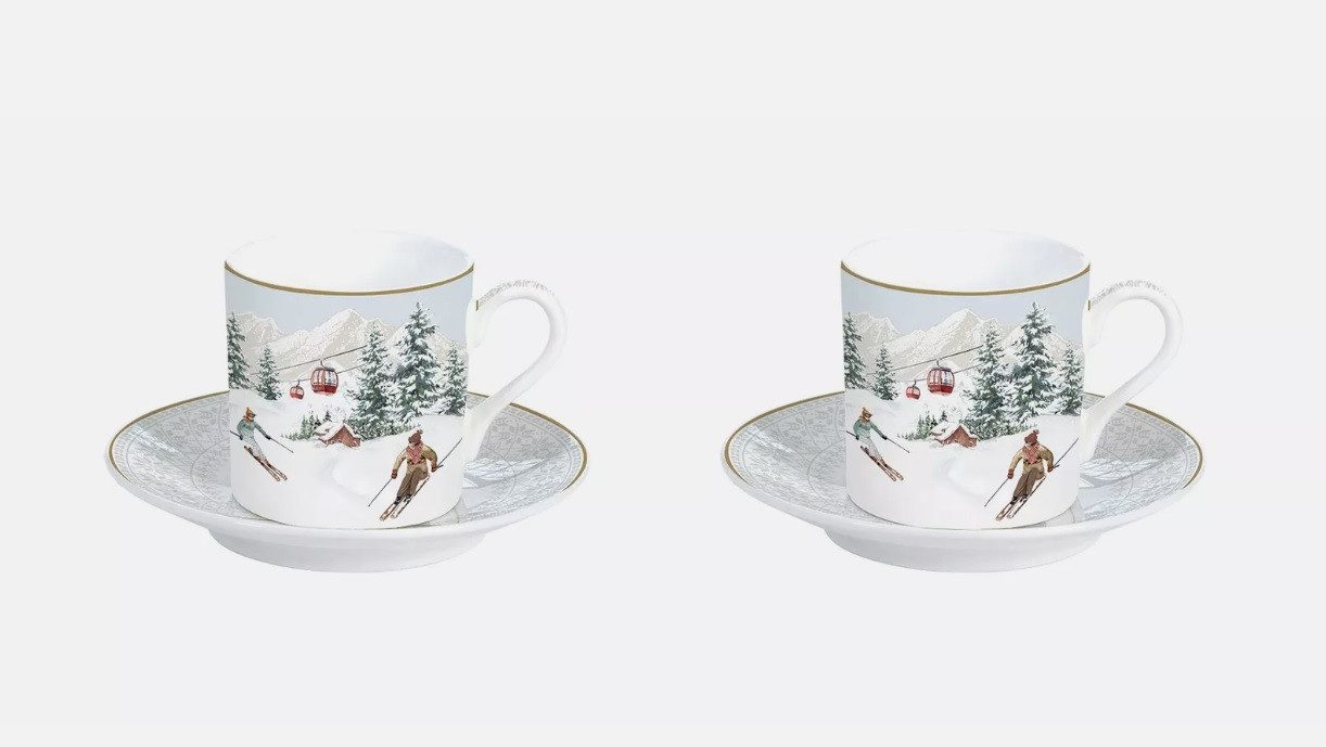 Espressotasse CHAL0169 - "Chalet", 2er SET, in Geschenkverp., 75 ml