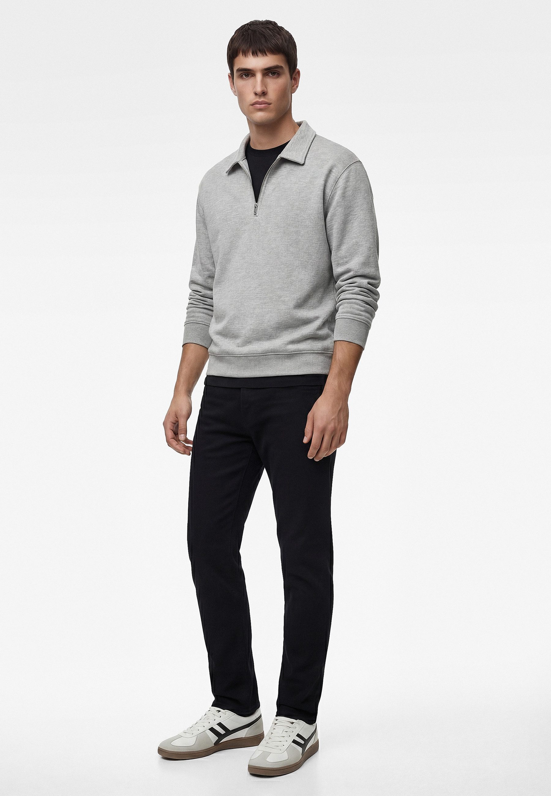 3/4-Jeans Normale Leibhöhe Slim Slim-fit-Jeans
