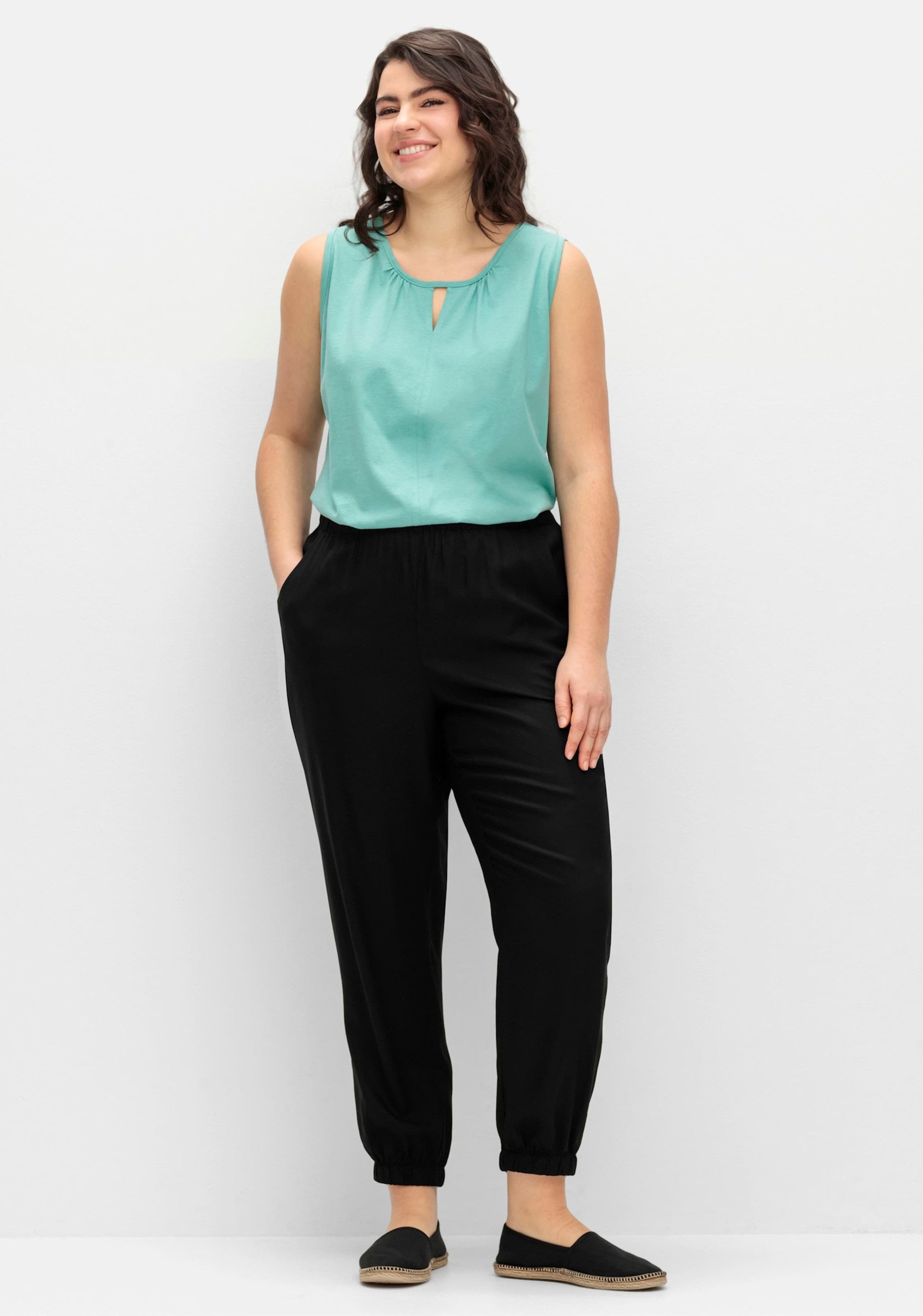 Sieh an! Jerseyhose Hose komfortabel