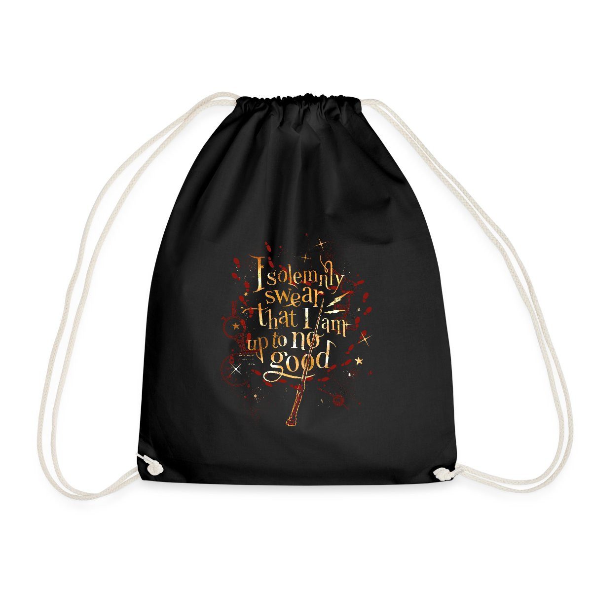 Turnbeutel Harry Potter I Solemnly Swear Spruch Turnbeutel