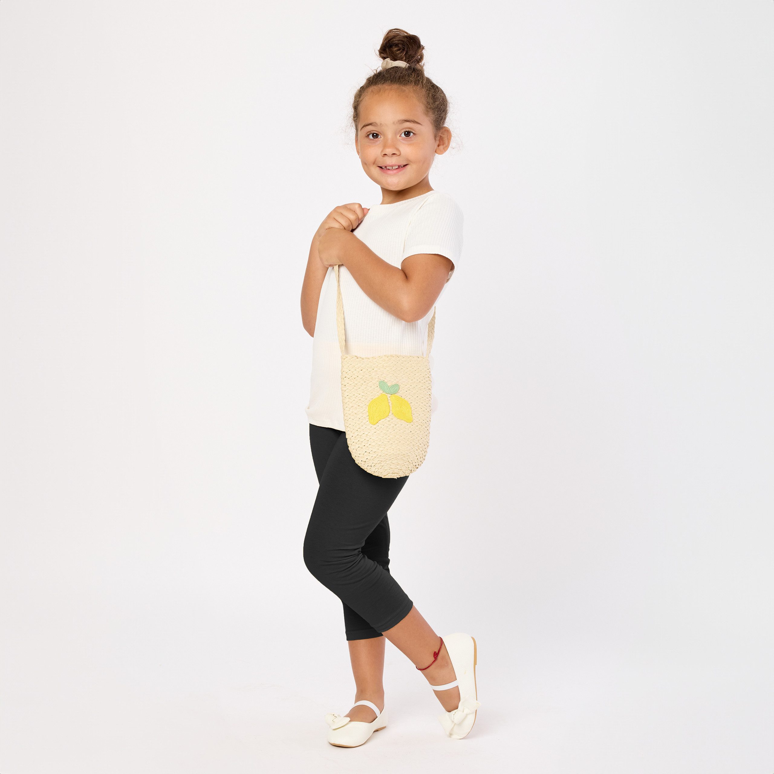 Merry Style Leggings Mädchen 3/4 Capri MS10-131 (1-tlg) elastischer Bund – Bild 4 von 5
