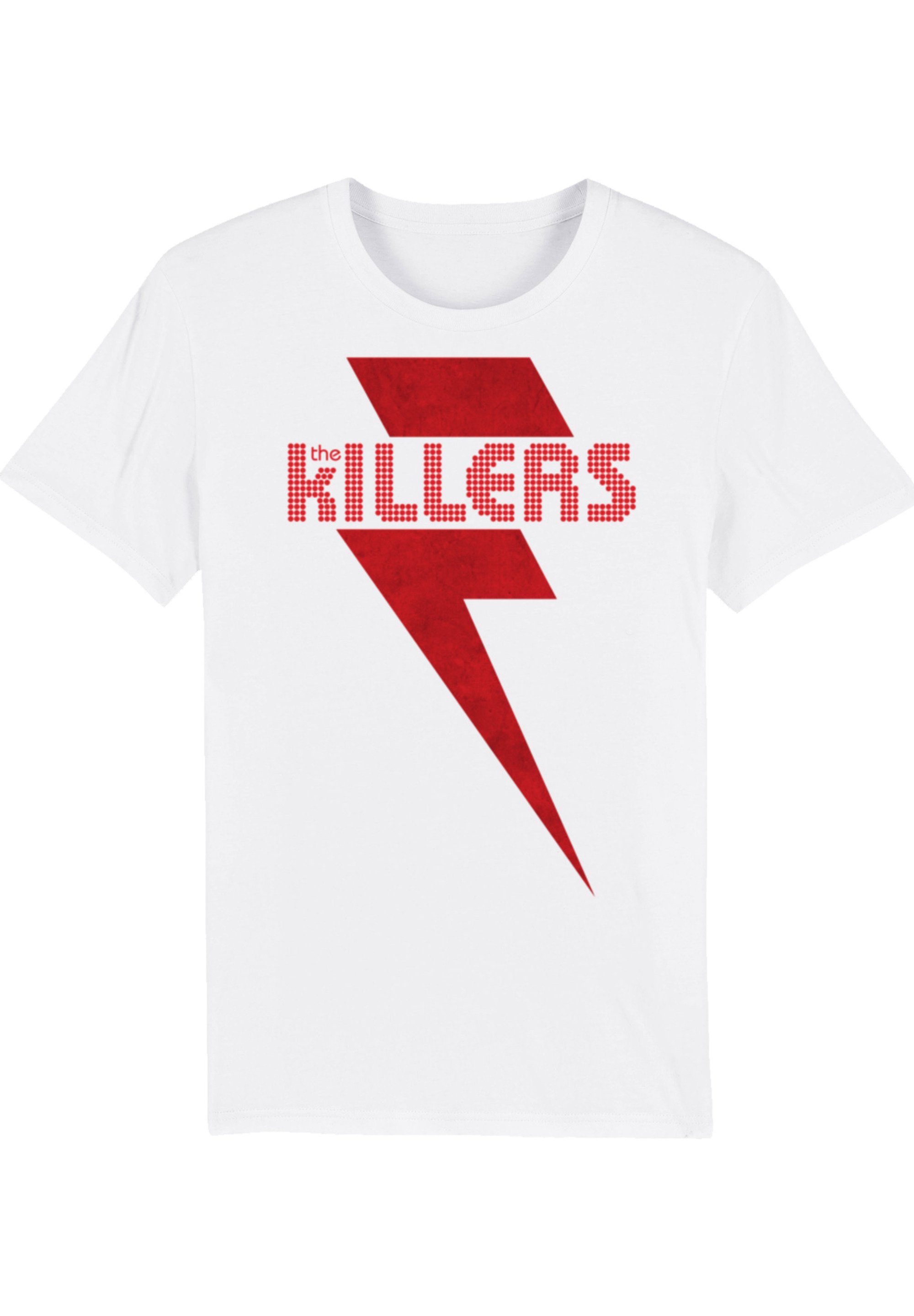Killers Bolt The vielseitig Print, und Komfortabel F4NT4STIC Red T-Shirt kombinierbar