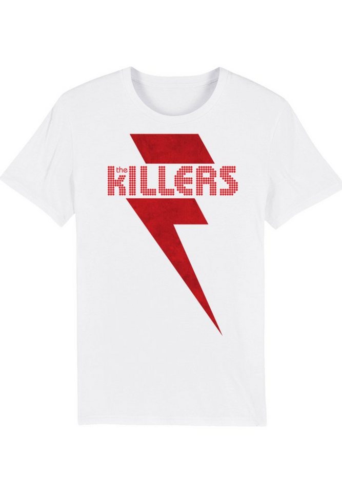 F4NT4STIC T-Shirt The Killers Red Bolt Print, Komfortabel und vielseitig  kombinierbar